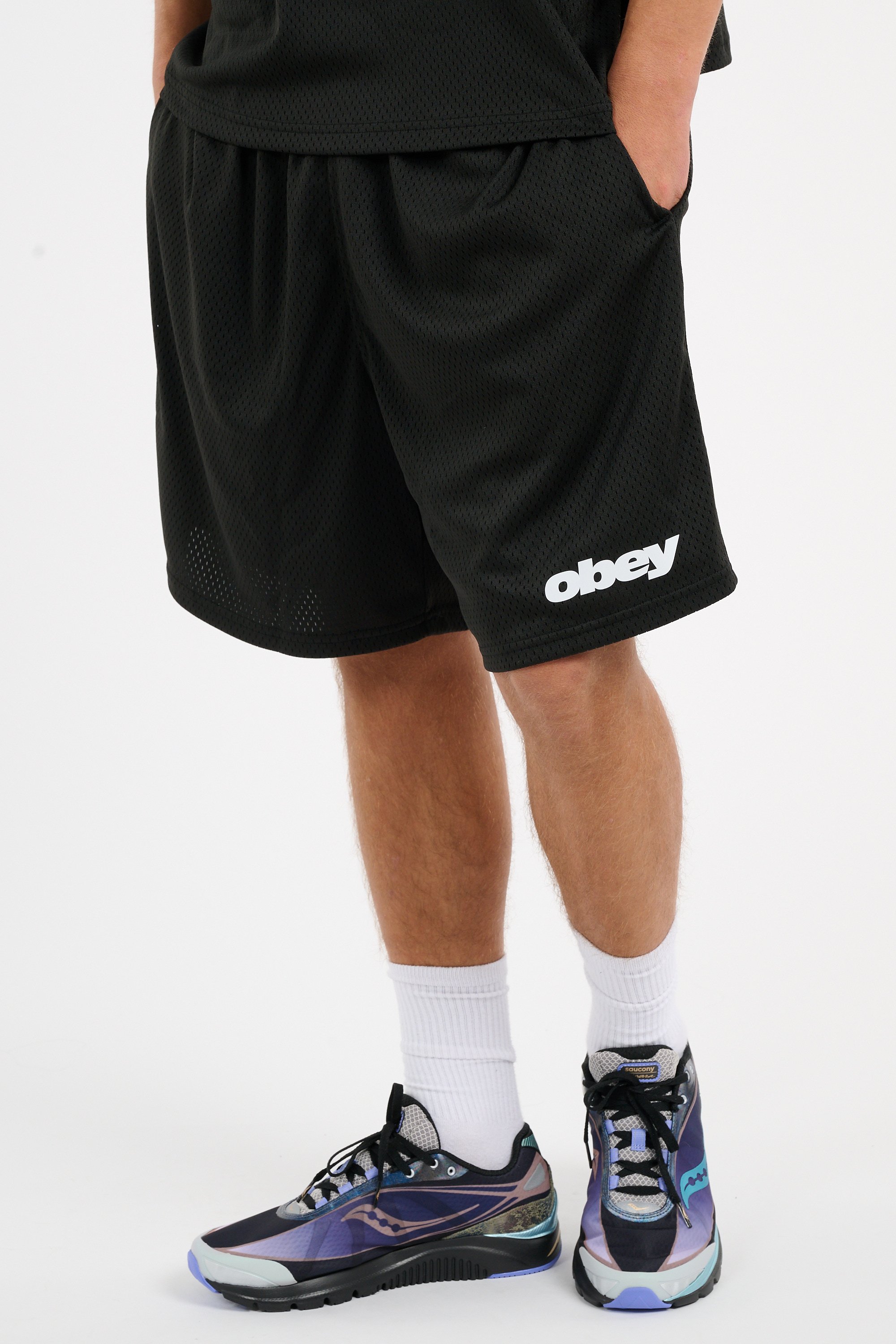 Short | Noir OBEY Homme