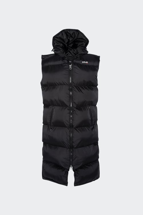 SCHOTT Puffer Jacket Black