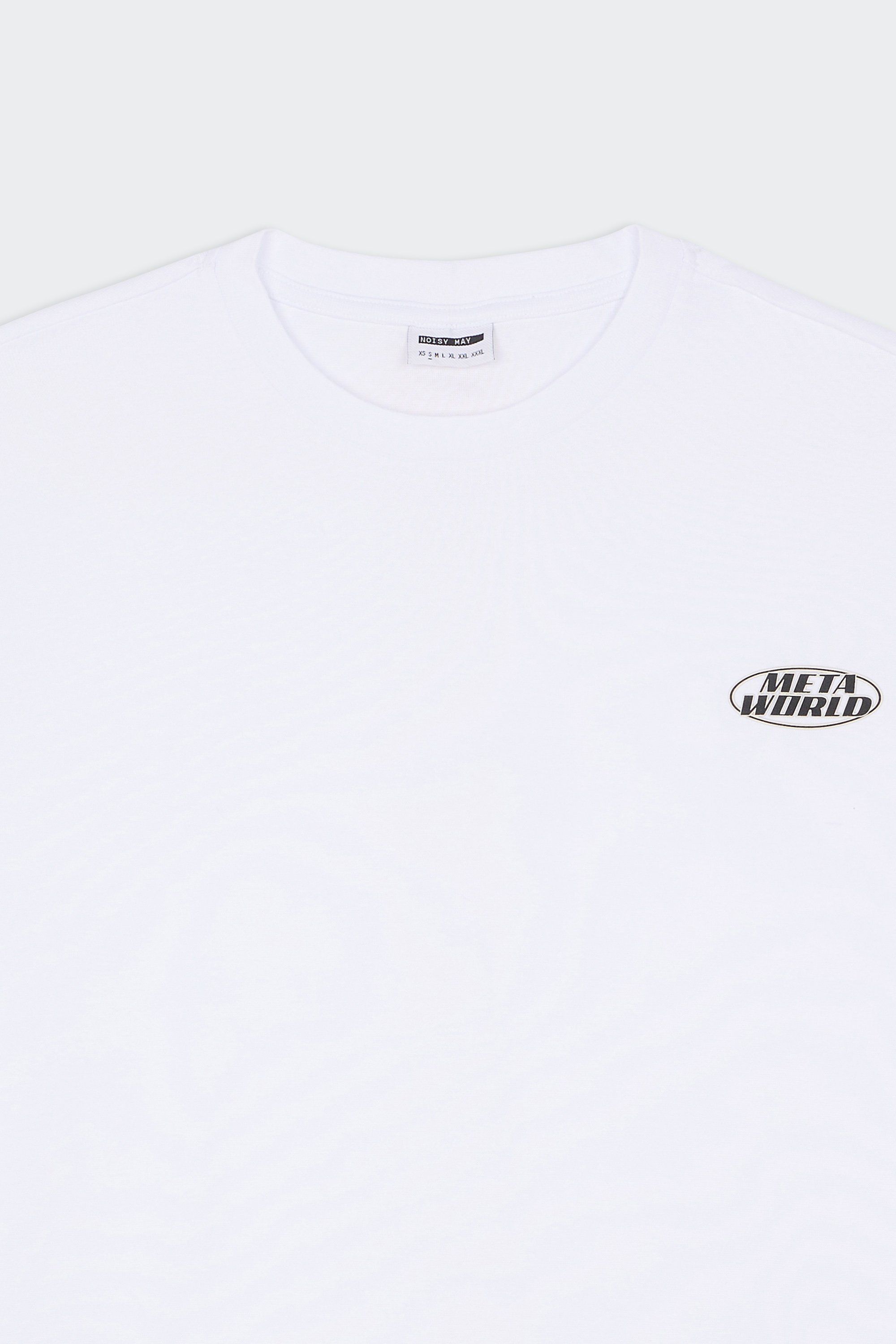 T-shirt | Blanc by NOISY MAY T-shirt Blanc