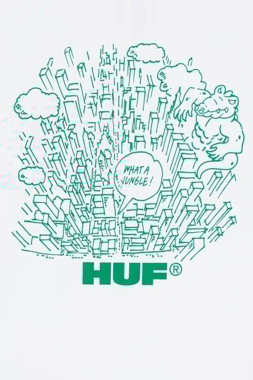 HUF T-shirt Blanc