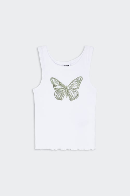 NOISY MAY Débardeur Blanc