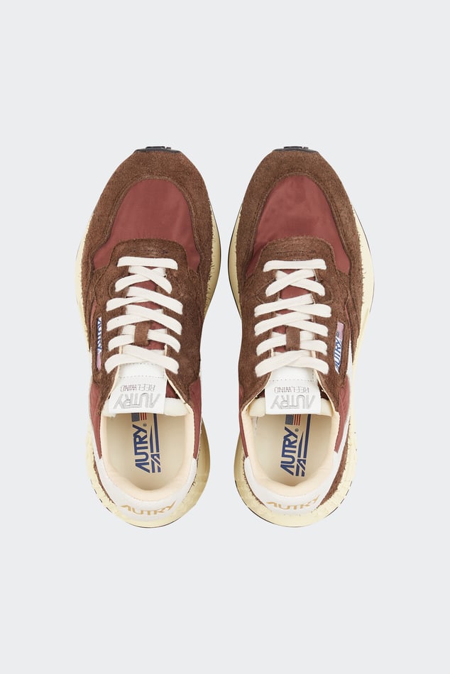 Baskets Reelwind Low Marron Autry Femme Citadium