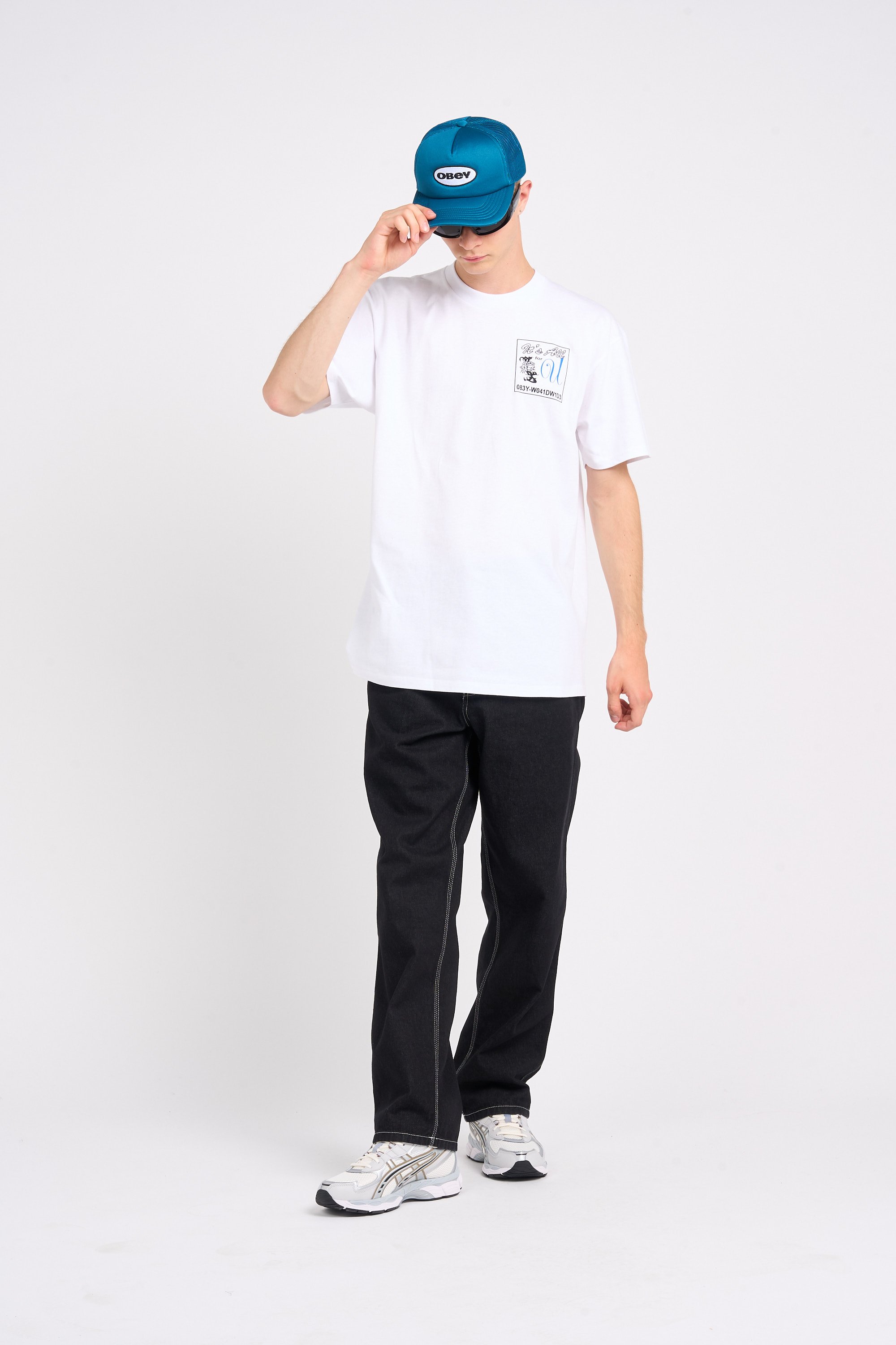 T-shirt It's all for you White Obey - Men | Citadium