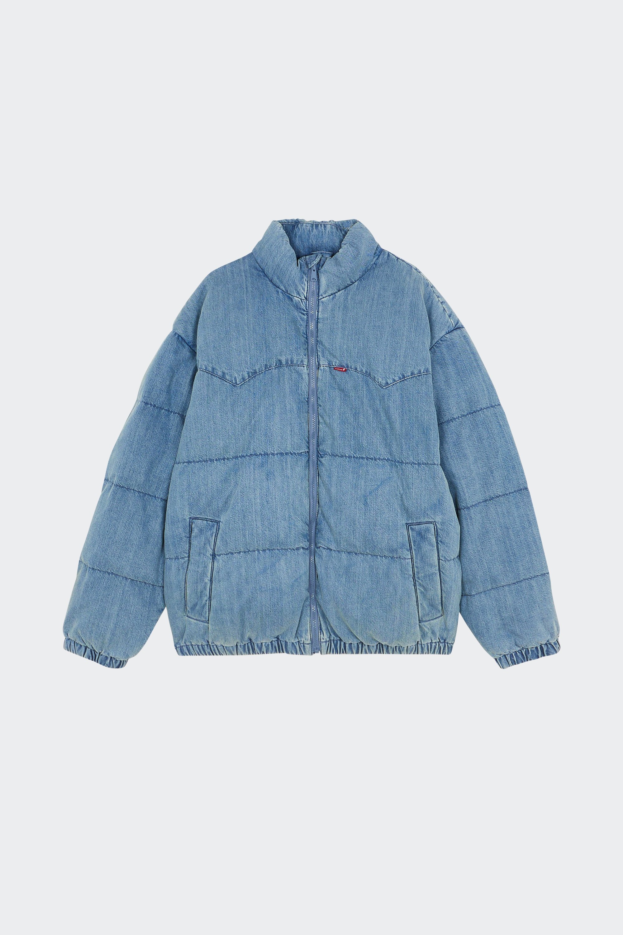 Lightweight quilted padded jacket with high neck | Blue by LEVI'S Lightweight quilted padded jacket with high neck Blue