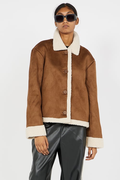 NOISY MAY Jacket Brown