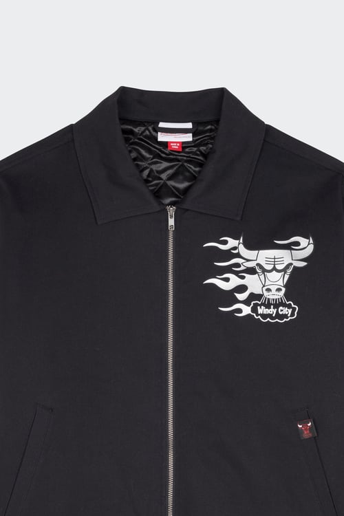 MITCHELL & NESS Veste Noir