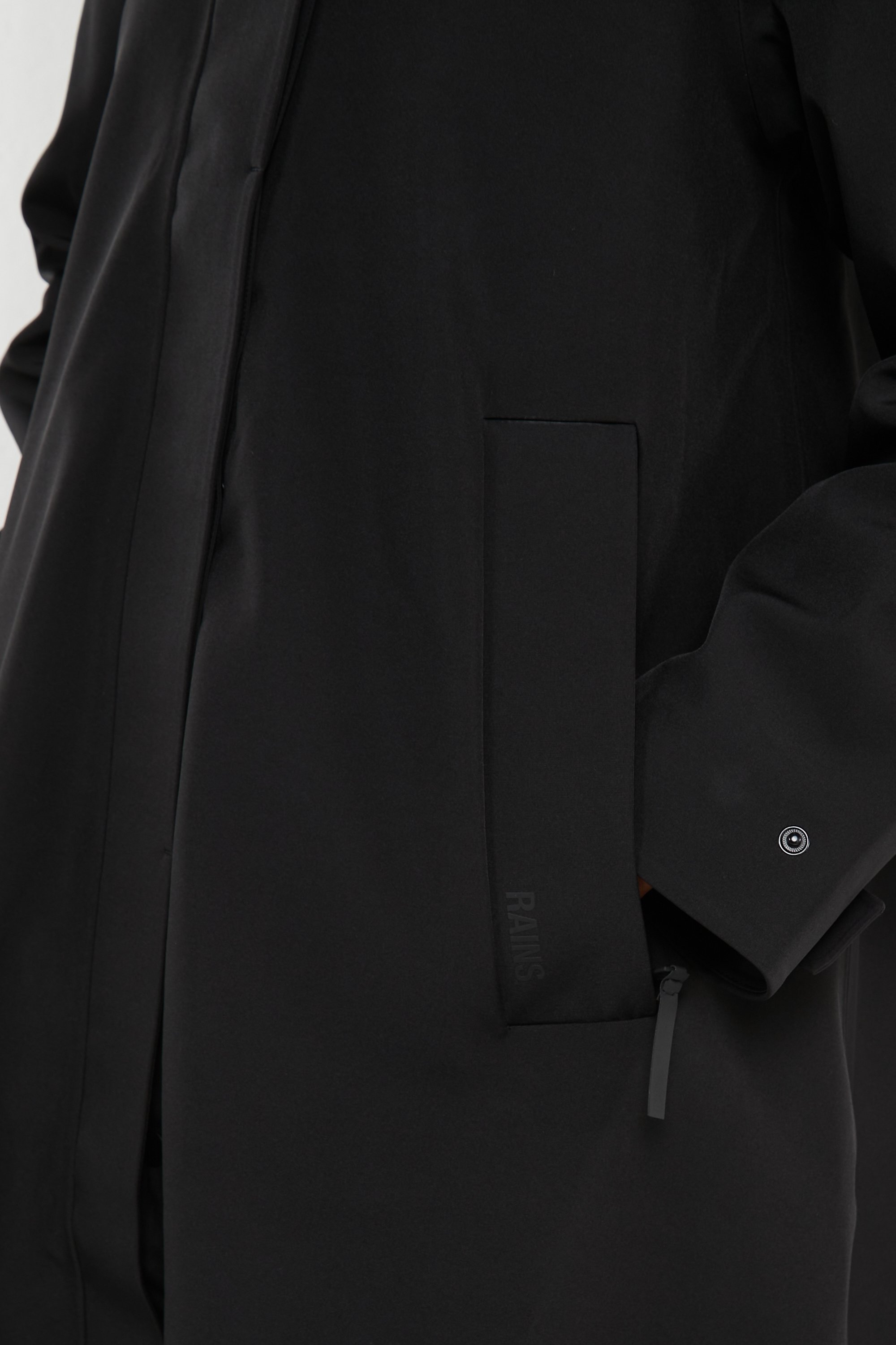 Parka | Black by RAINS Parka Black