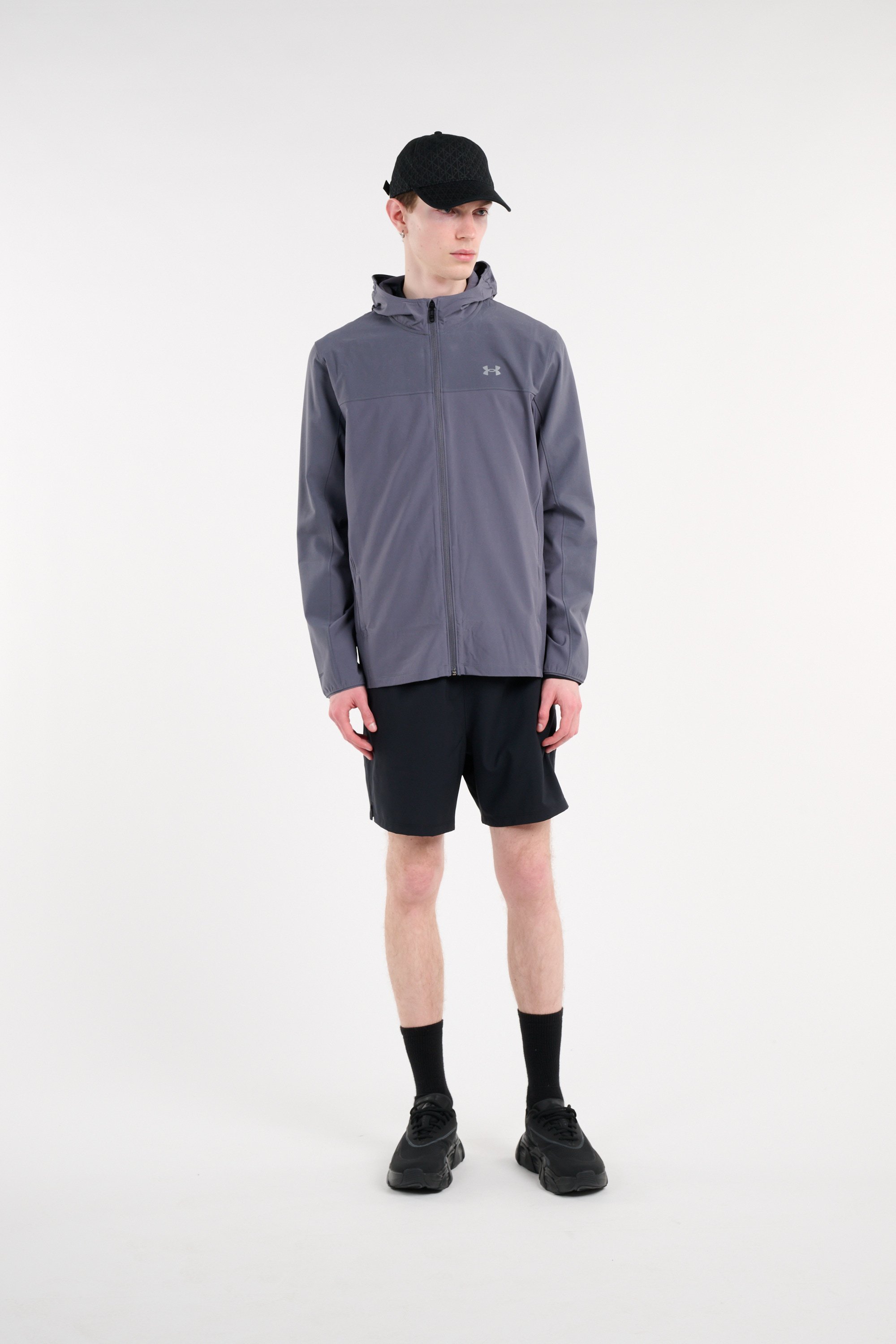 Veste de survêtement  UNDER ARMOUR Gris