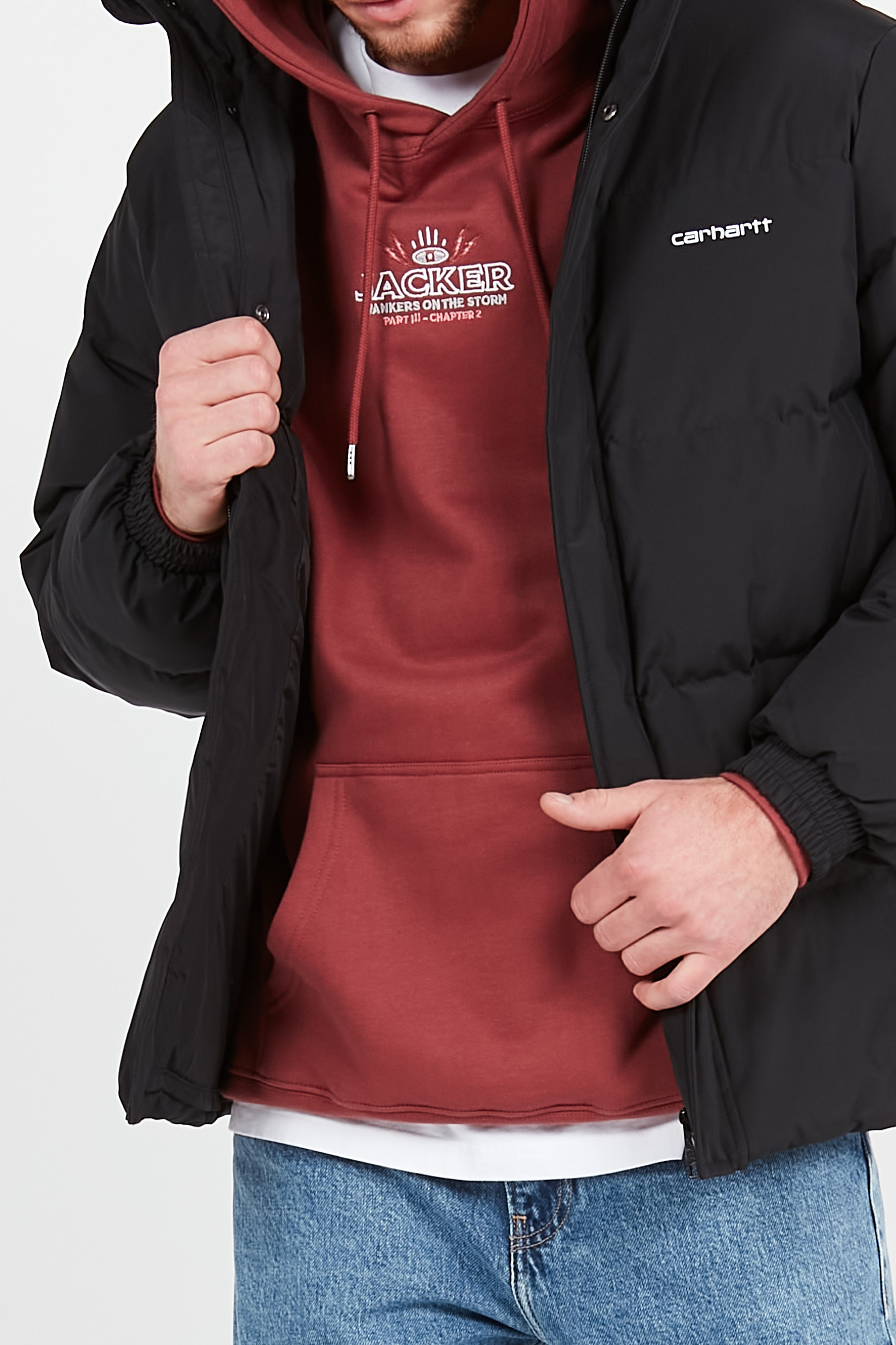 Doudoune à col montant | Noir CARHARTT WIP Homme