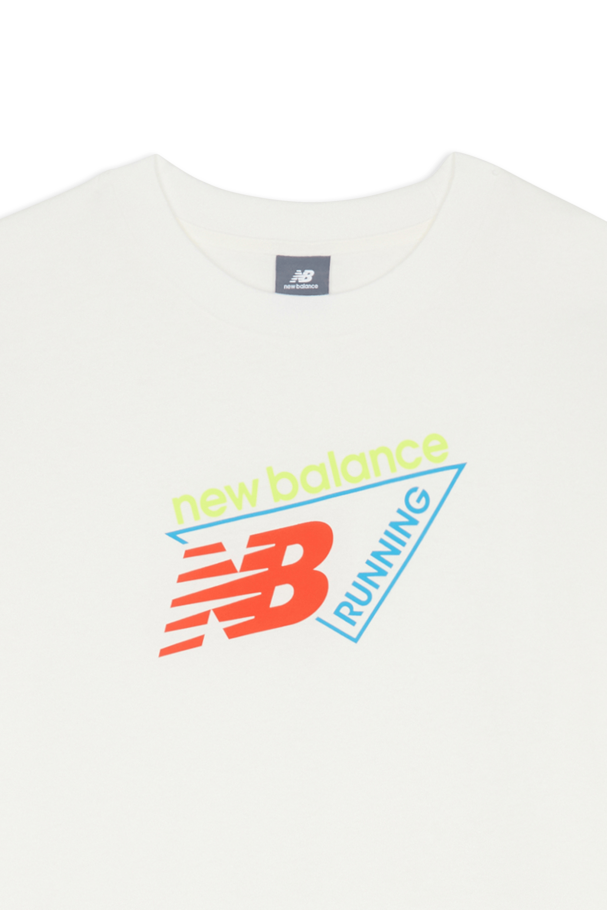 Regular-fit round-neck cotton T-shirt | Beige NEW BALANCE Men