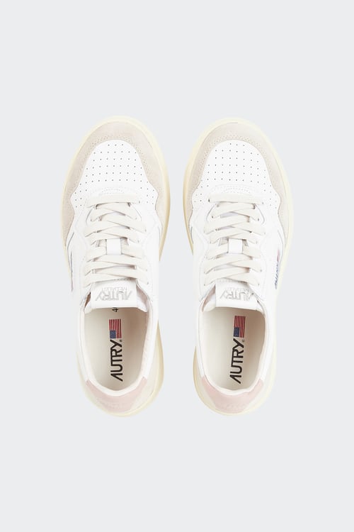 AUTRY Baskets basses Blanc