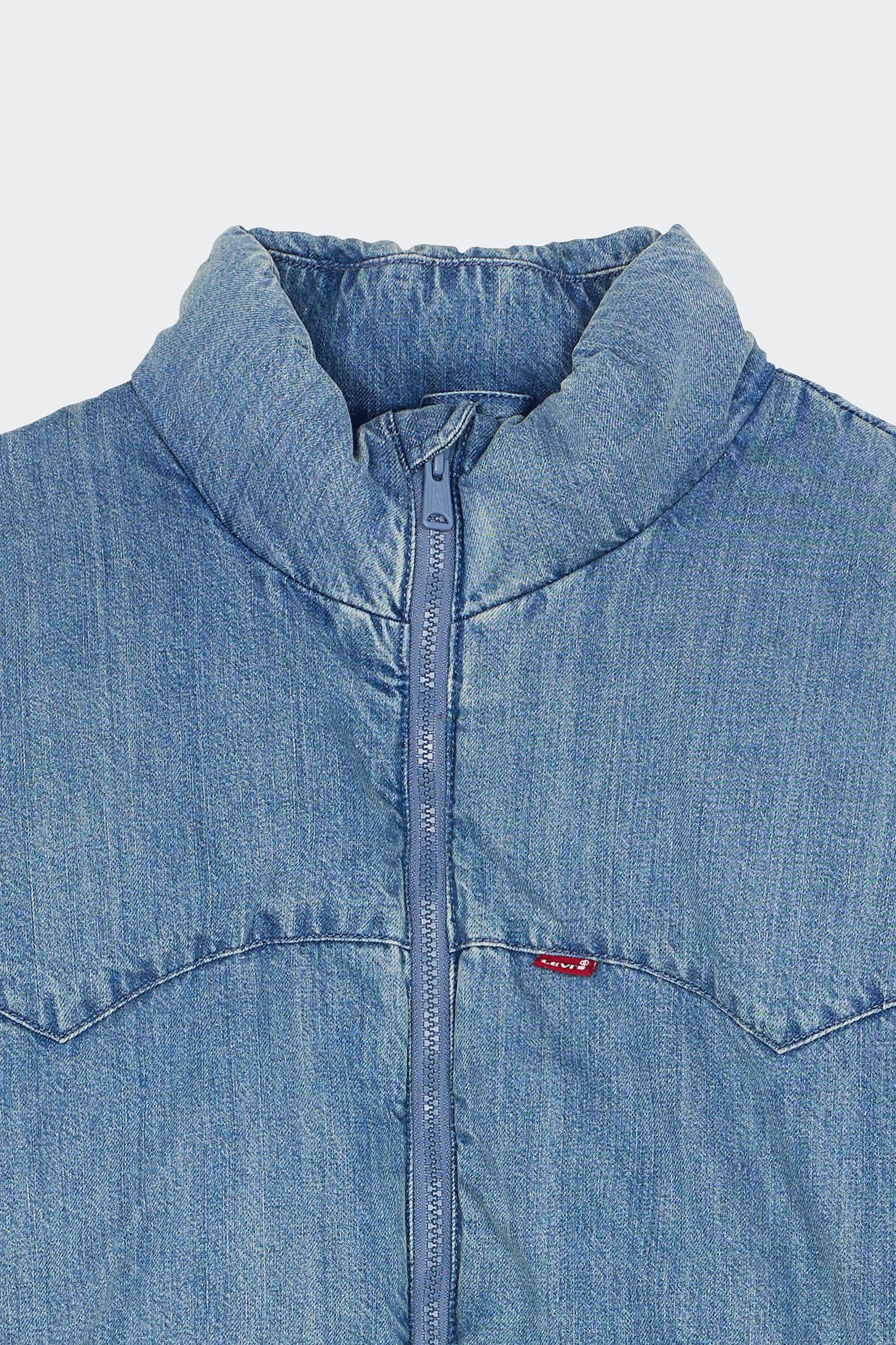 Lightweight quilted padded jacket with high neck | Blue by LEVI'S Lightweight quilted padded jacket with high neck Blue