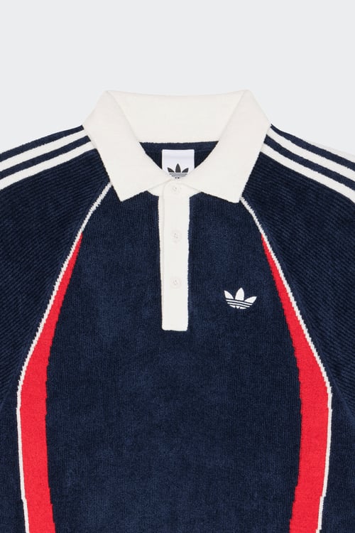 ADIDAS Polo shirt Blue