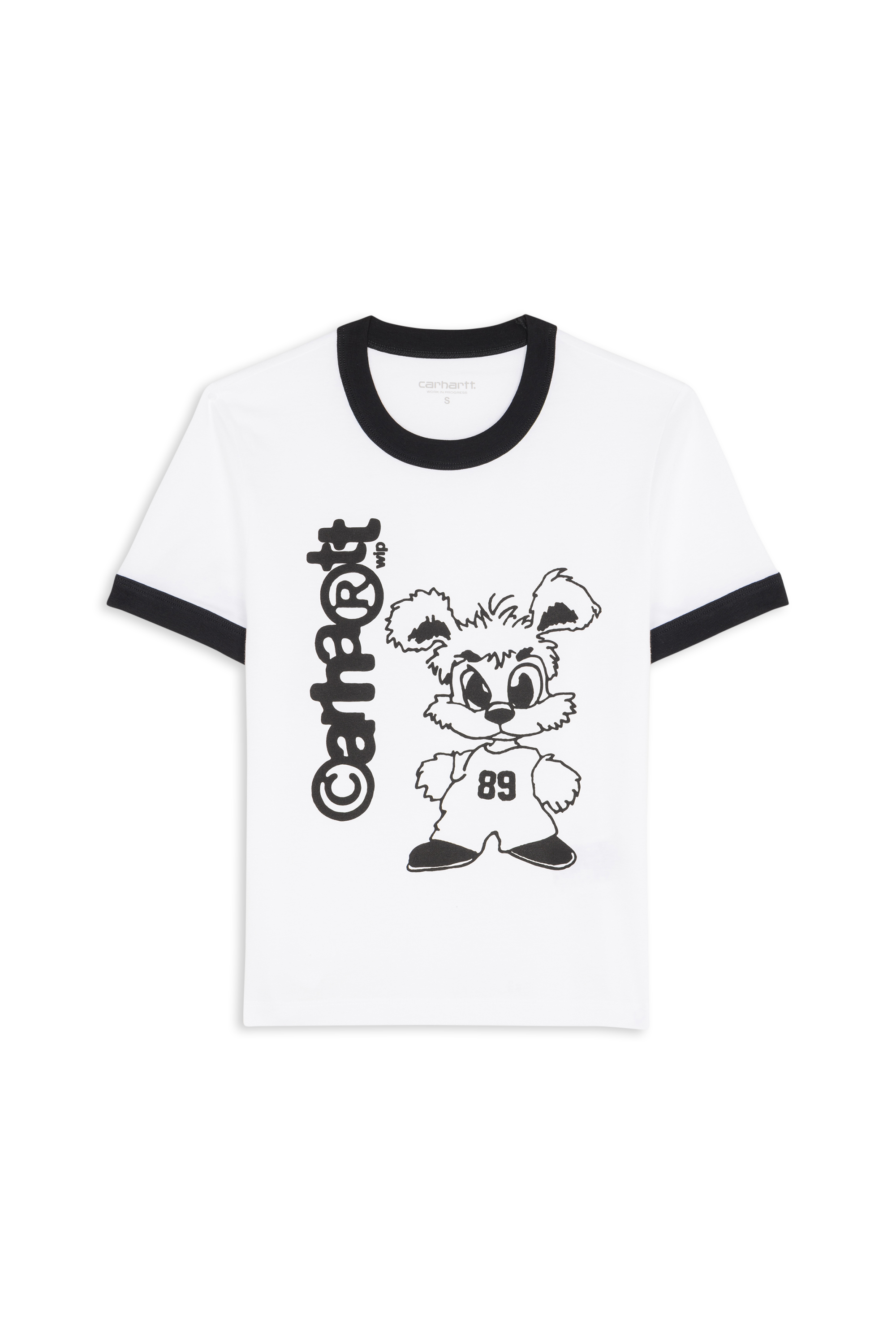 Regular-fit round-neck cotton T-shirt CARHARTT WIP White