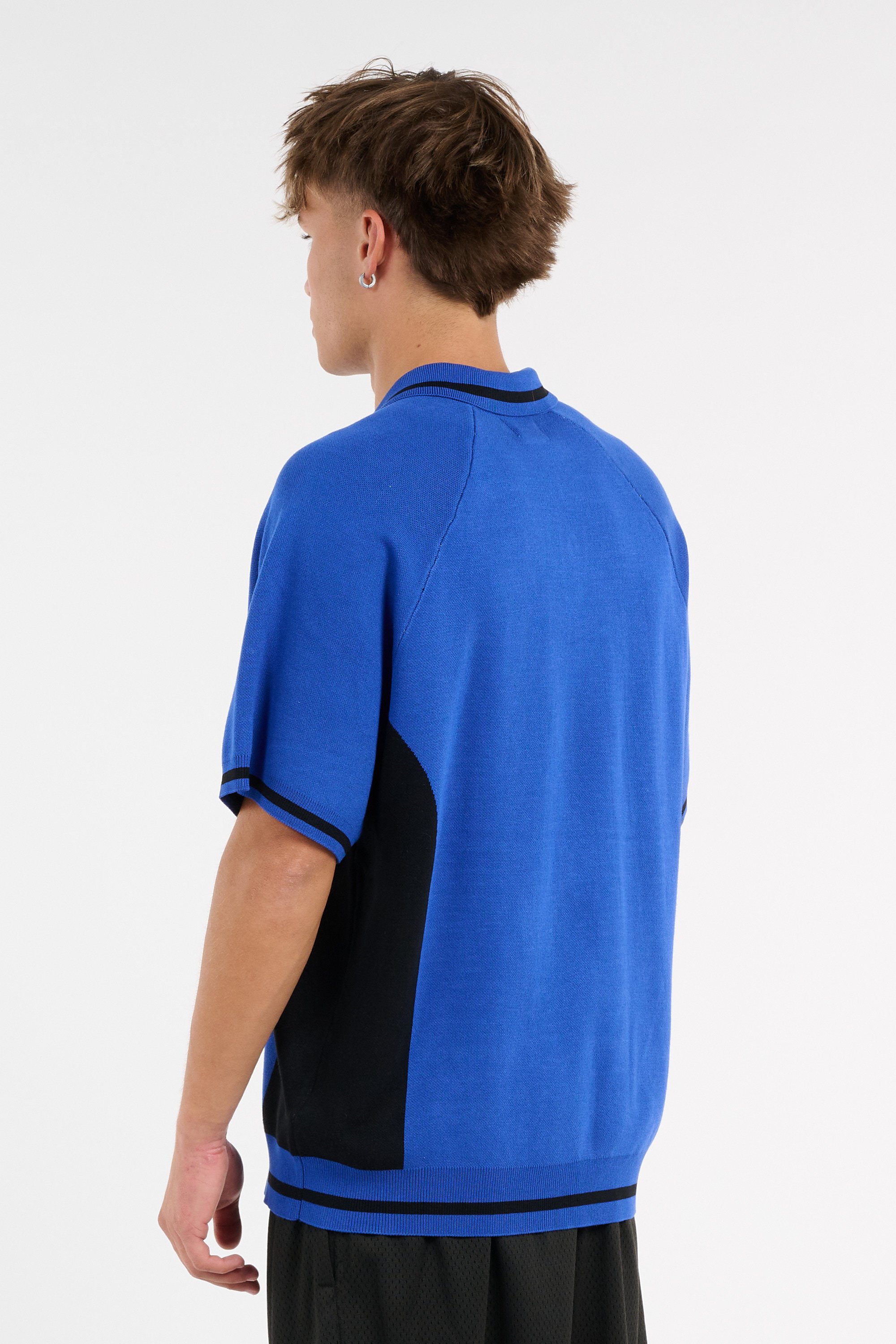 Regular-fit round-neck cotton T-shirt | Blue OBEY Men