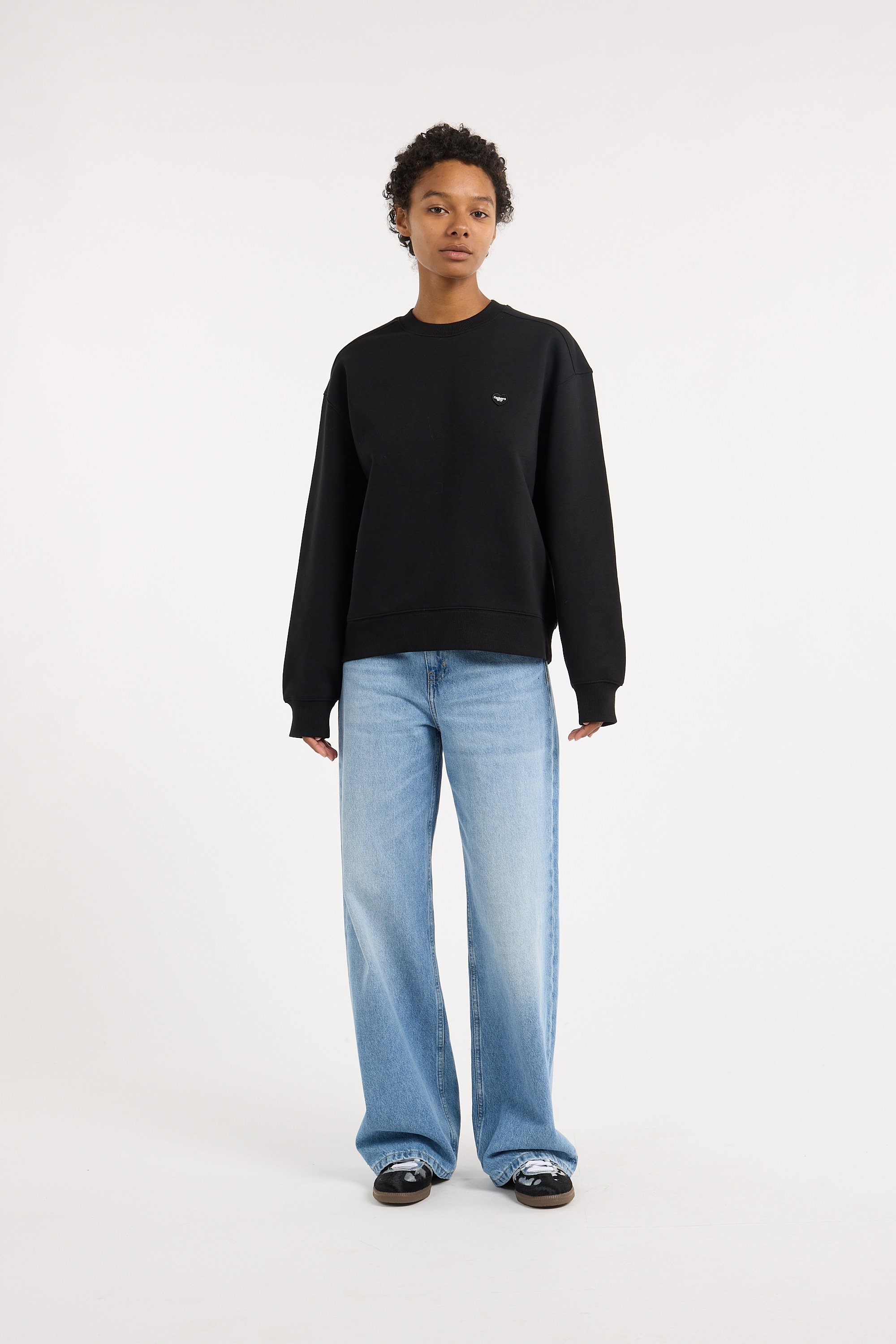 Tommy Badge Sweatshirt CARHARTT WIP Black
