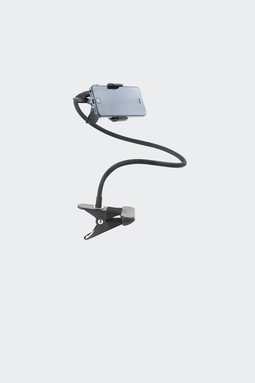 KIKKERLAND Support flexible de téléphone Noir