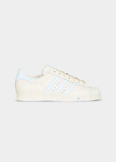 Adidas superstar shop blanche et kaki