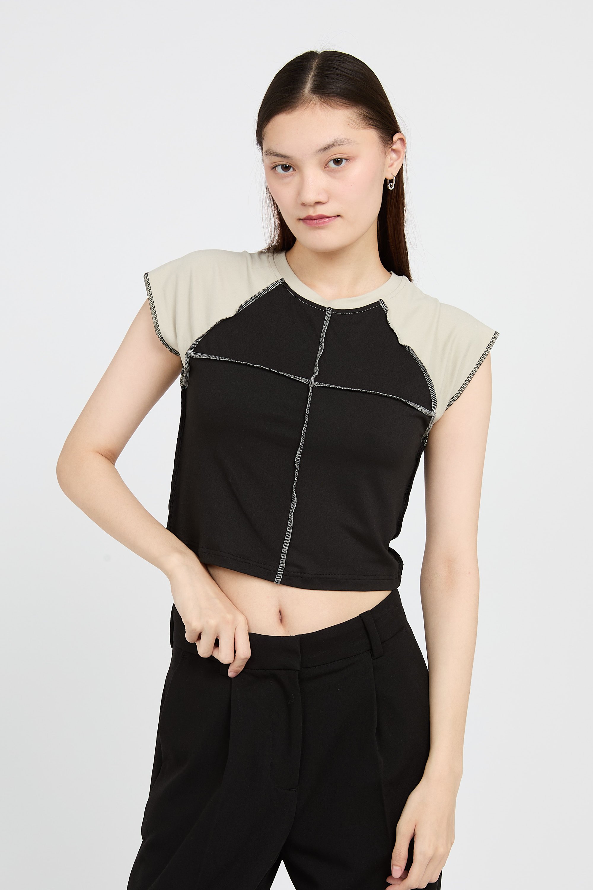 T-shirt | Black by NOISY MAY T-shirt Black