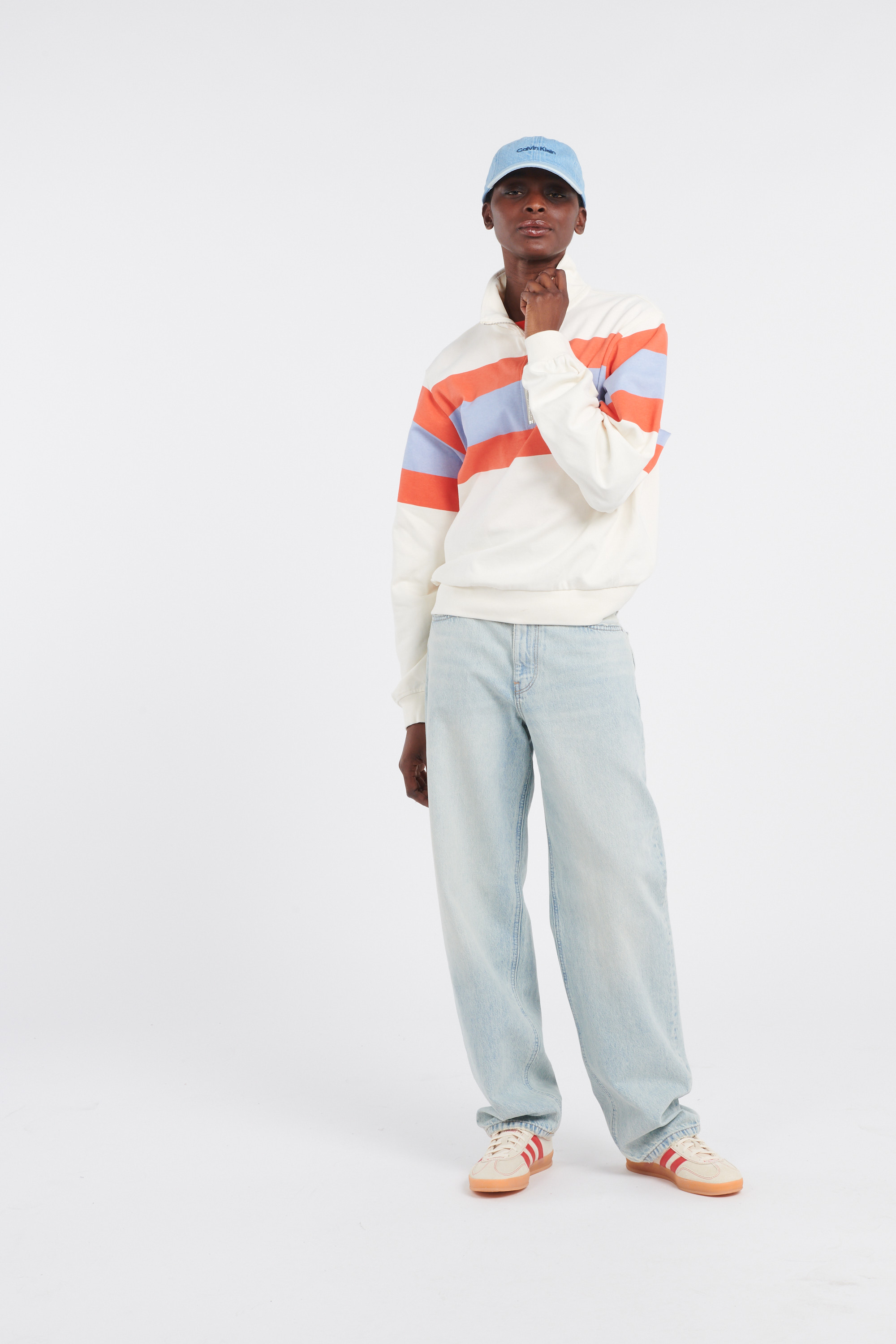 Sweatshirt Blanc