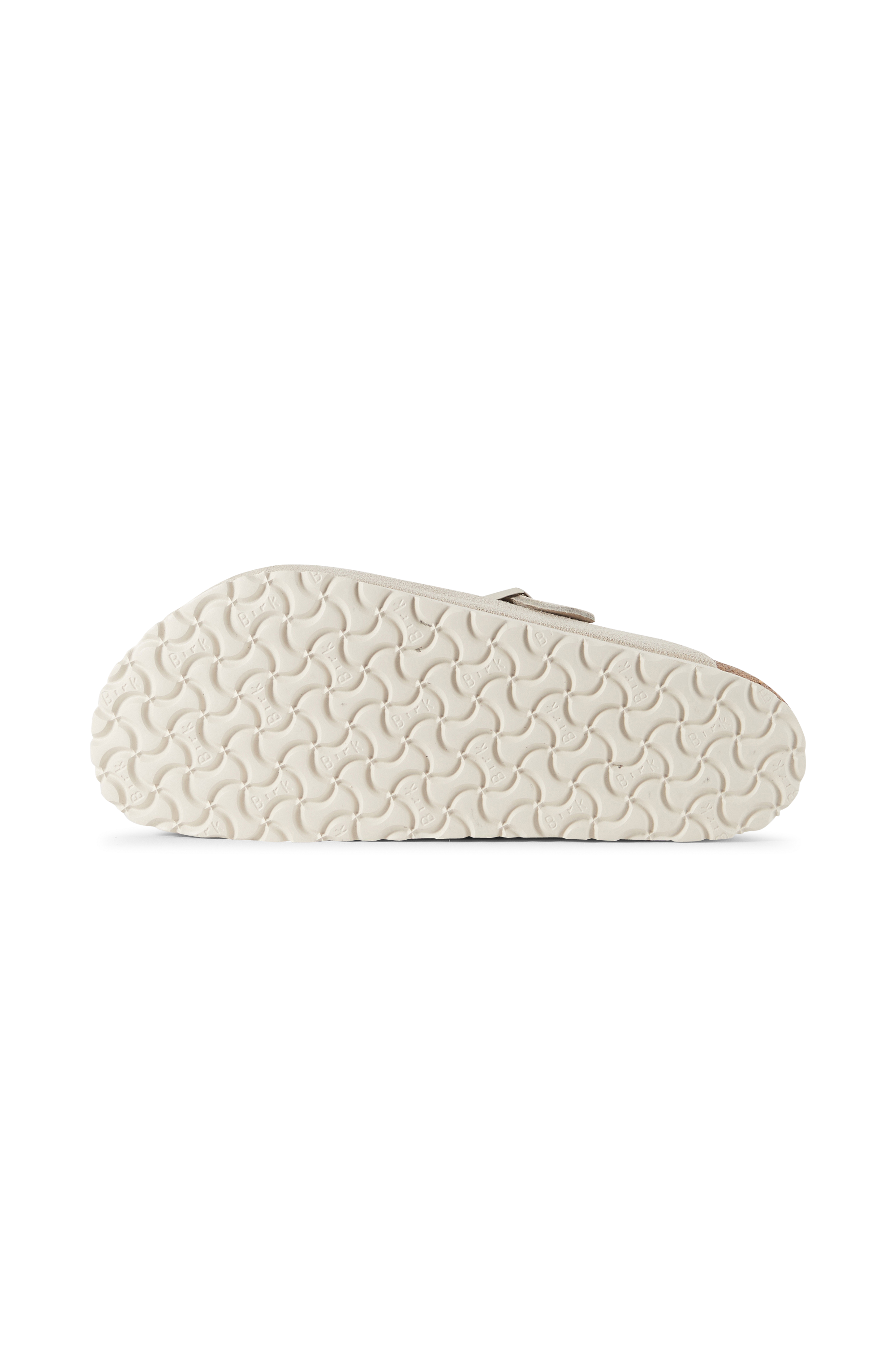 Flat furry sheepskin sandals White