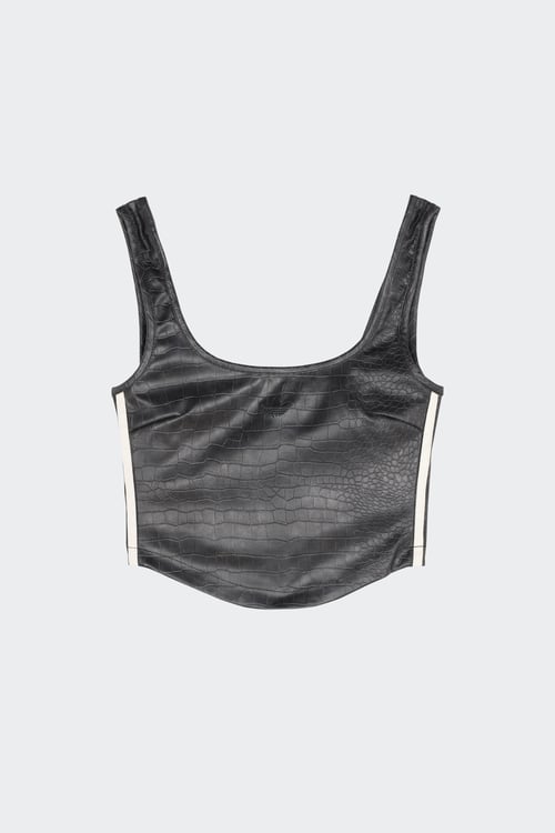 Crop top - Taille 32 Noir
