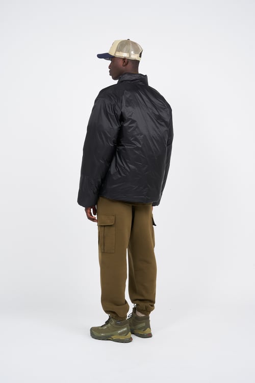 RAINS Puffer Jacket Black