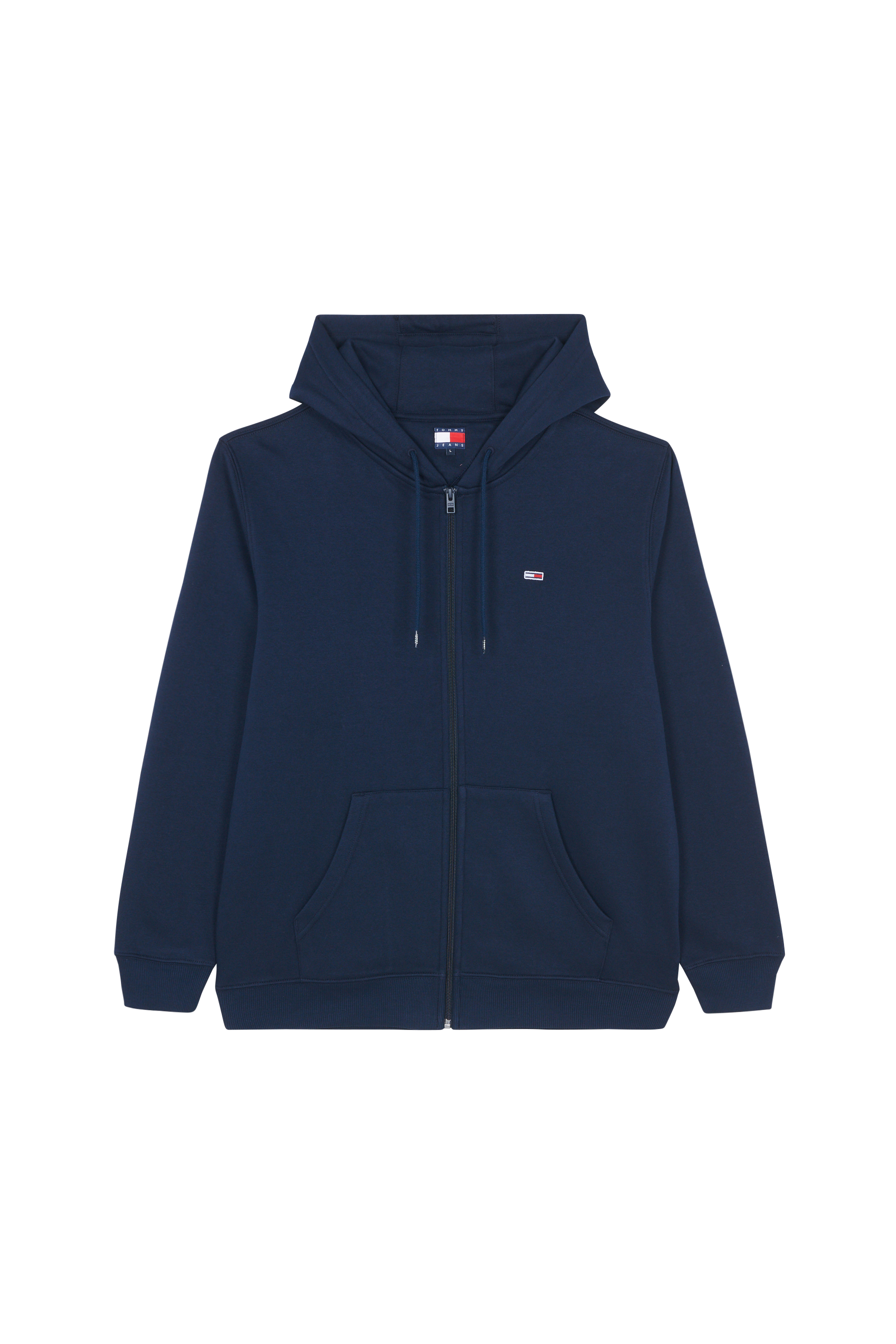 Hoodie zippé Bleu