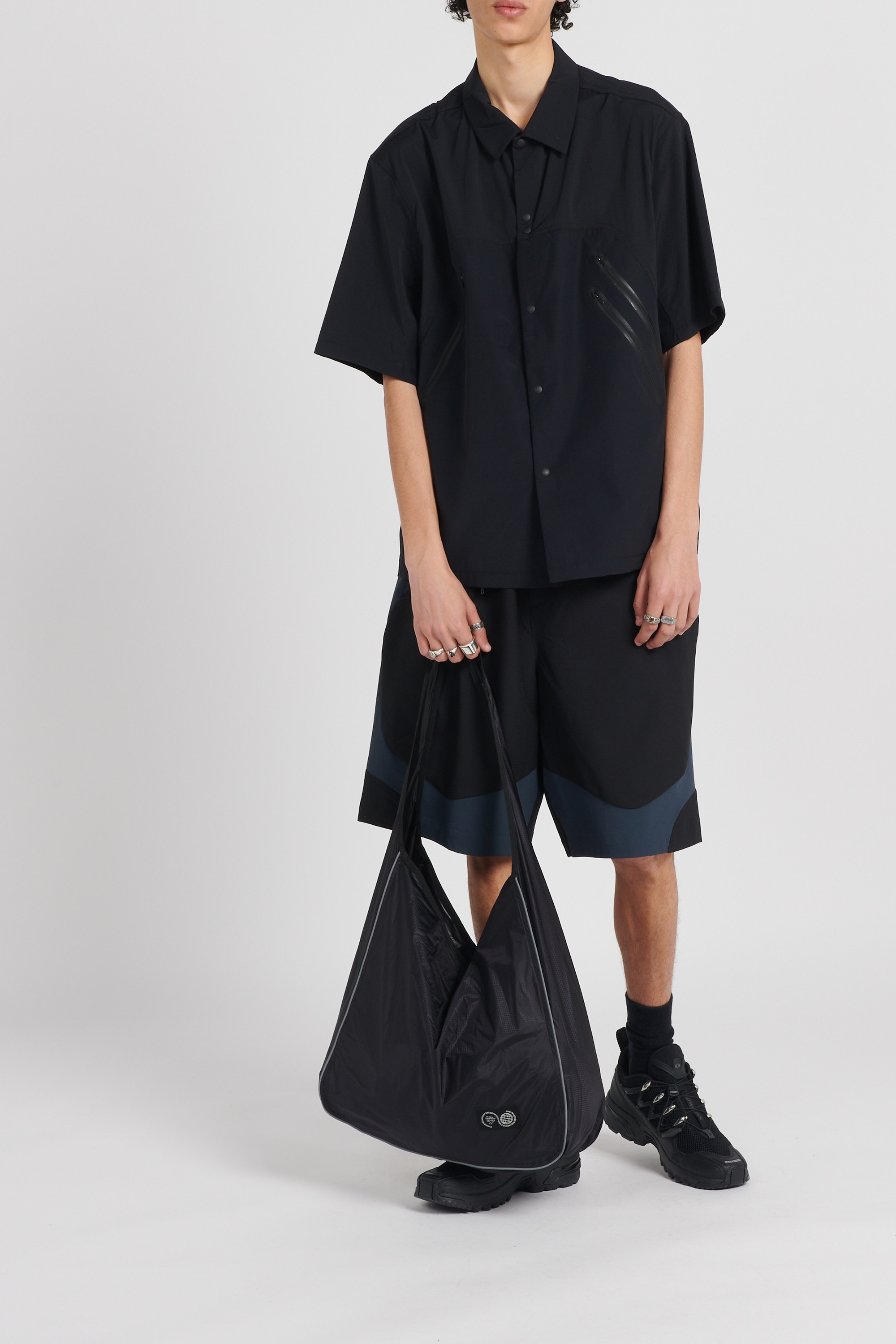 Tote bag | Noir PURPLE MOUNTAIN OBSERVATORY Homme