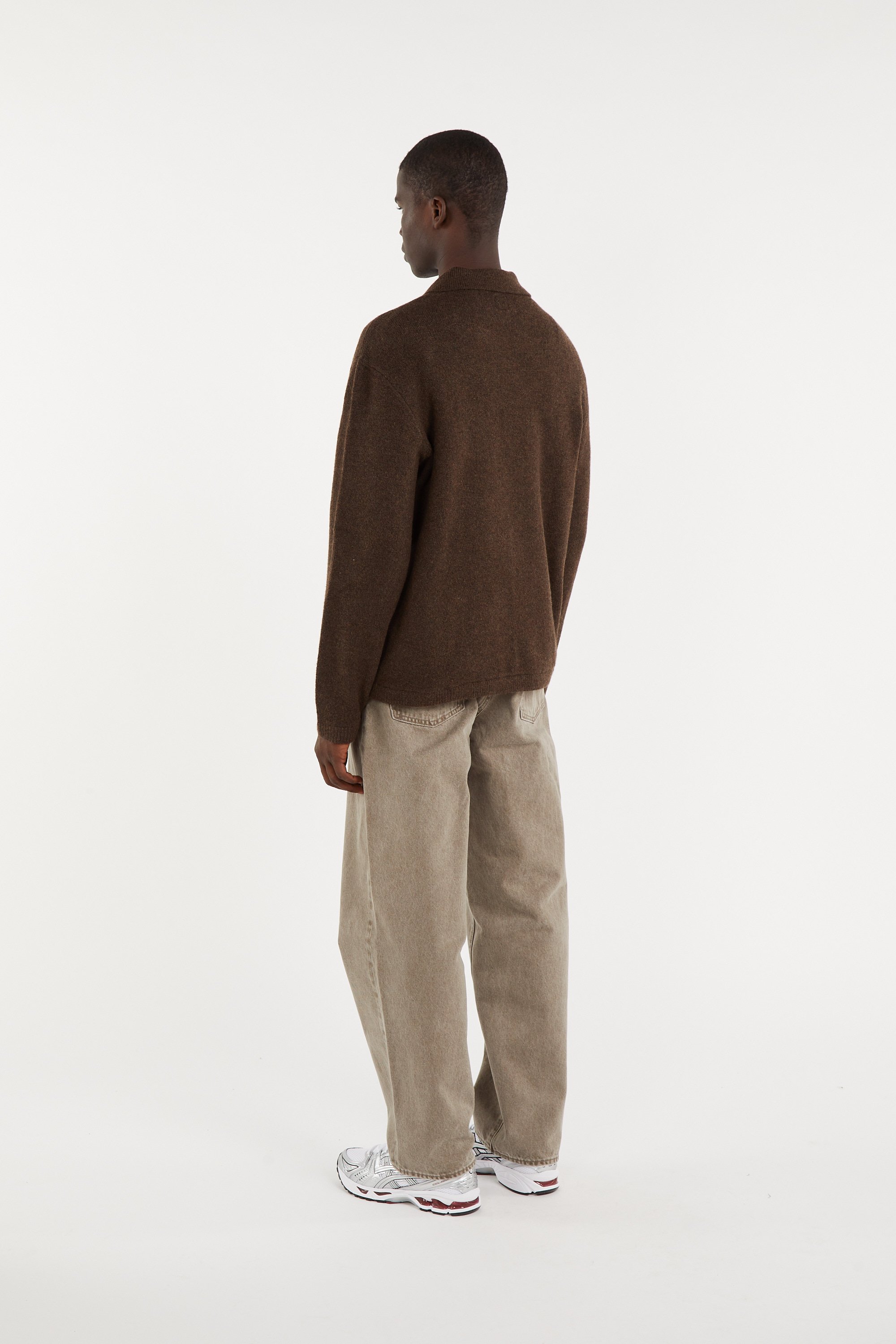 Pull col classique | Marron LEVI'S Homme