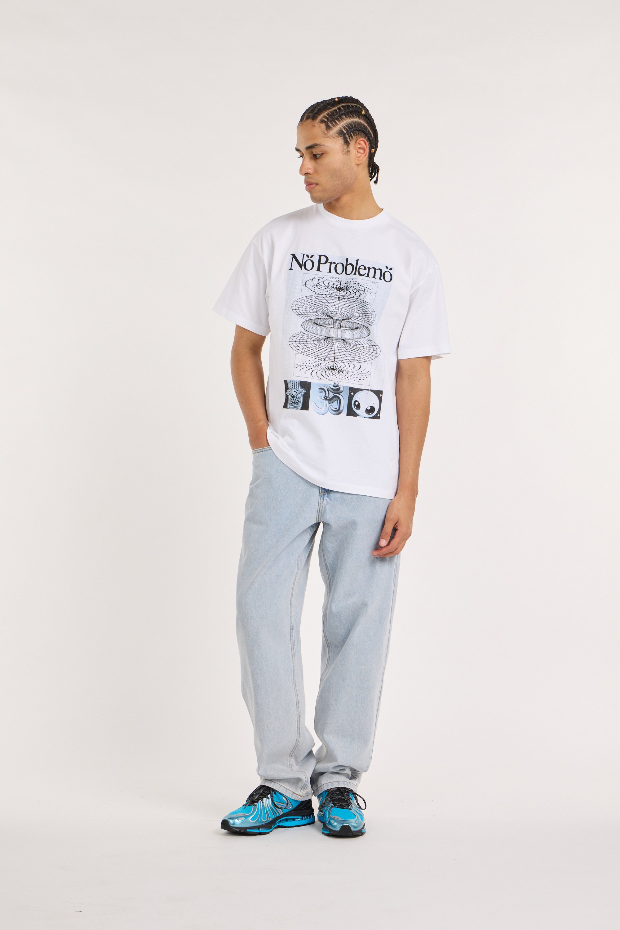 T-shirt NO PROBLEMO White