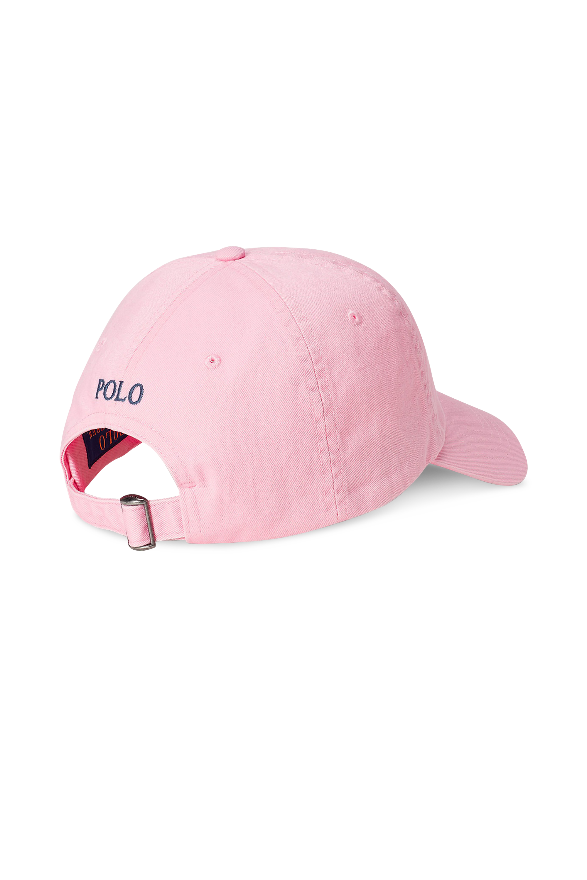 Casquette logo brodé en coton POLO RALPH LAUREN Rose