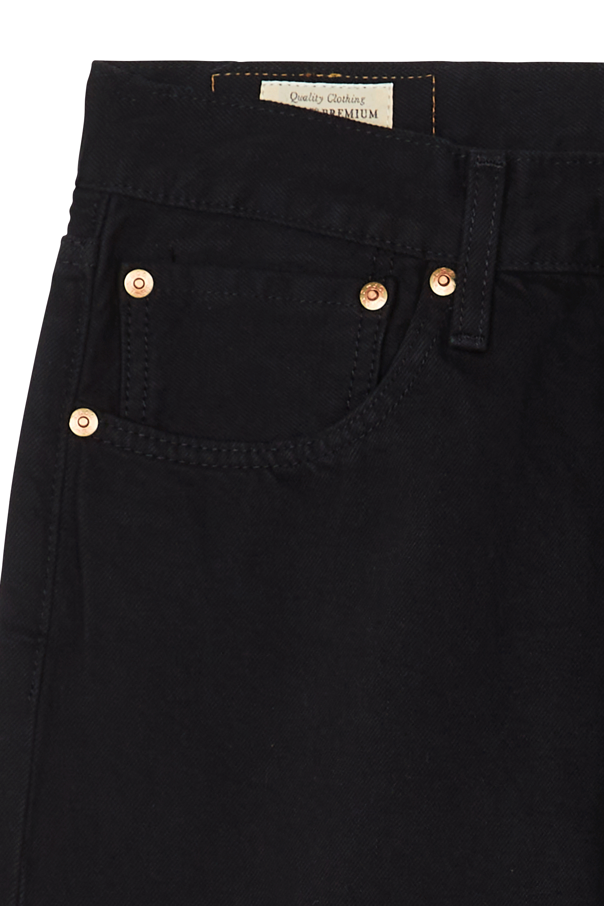 Jean 501 regular-fit en coton stretch Noir