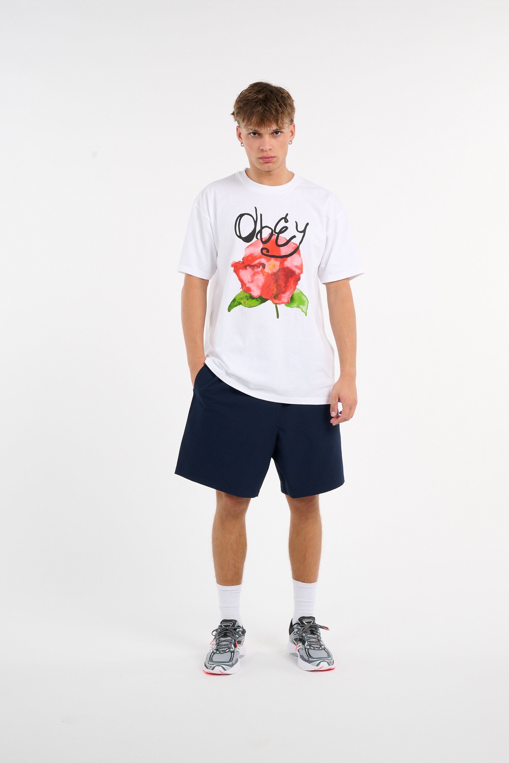 T-shirt OBEY Blanc