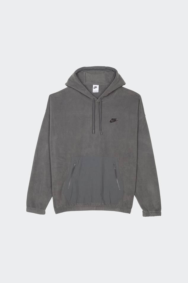 Hoodie nike gris homme sale