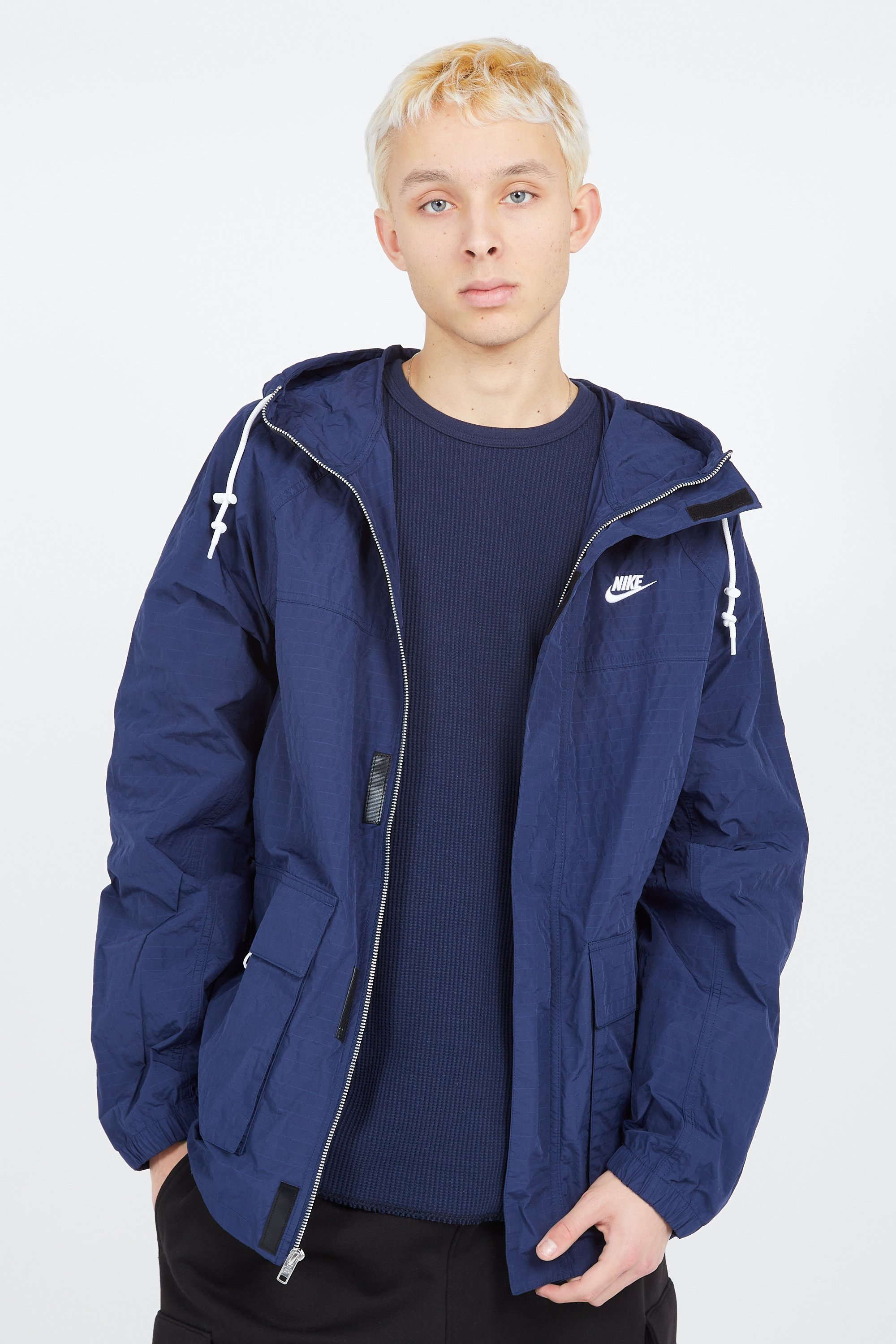 Mens blue nike jacket online