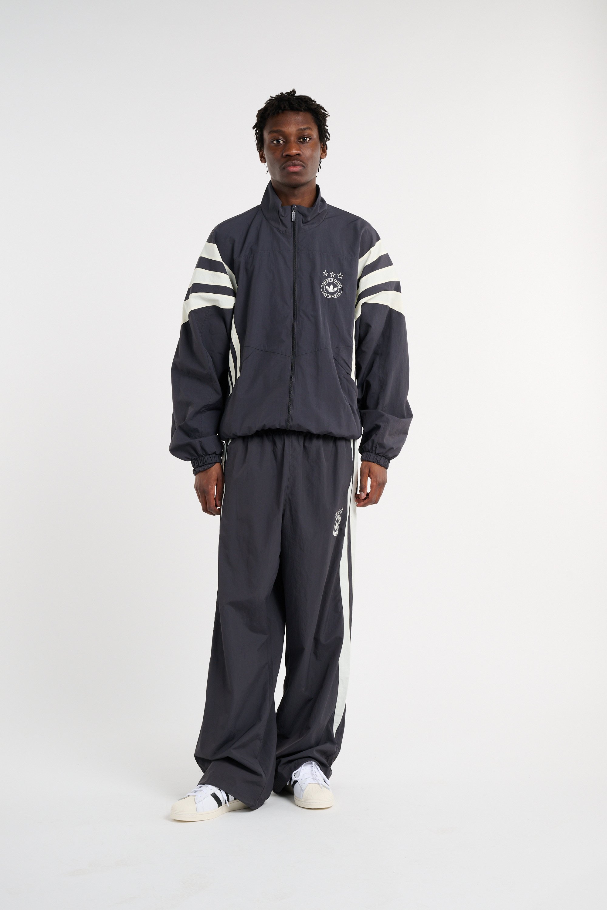 Pantalon de survêtement  ADIDAS Gris