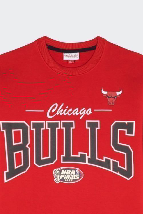 MITCHELL & NESS Sweatshirt Rouge