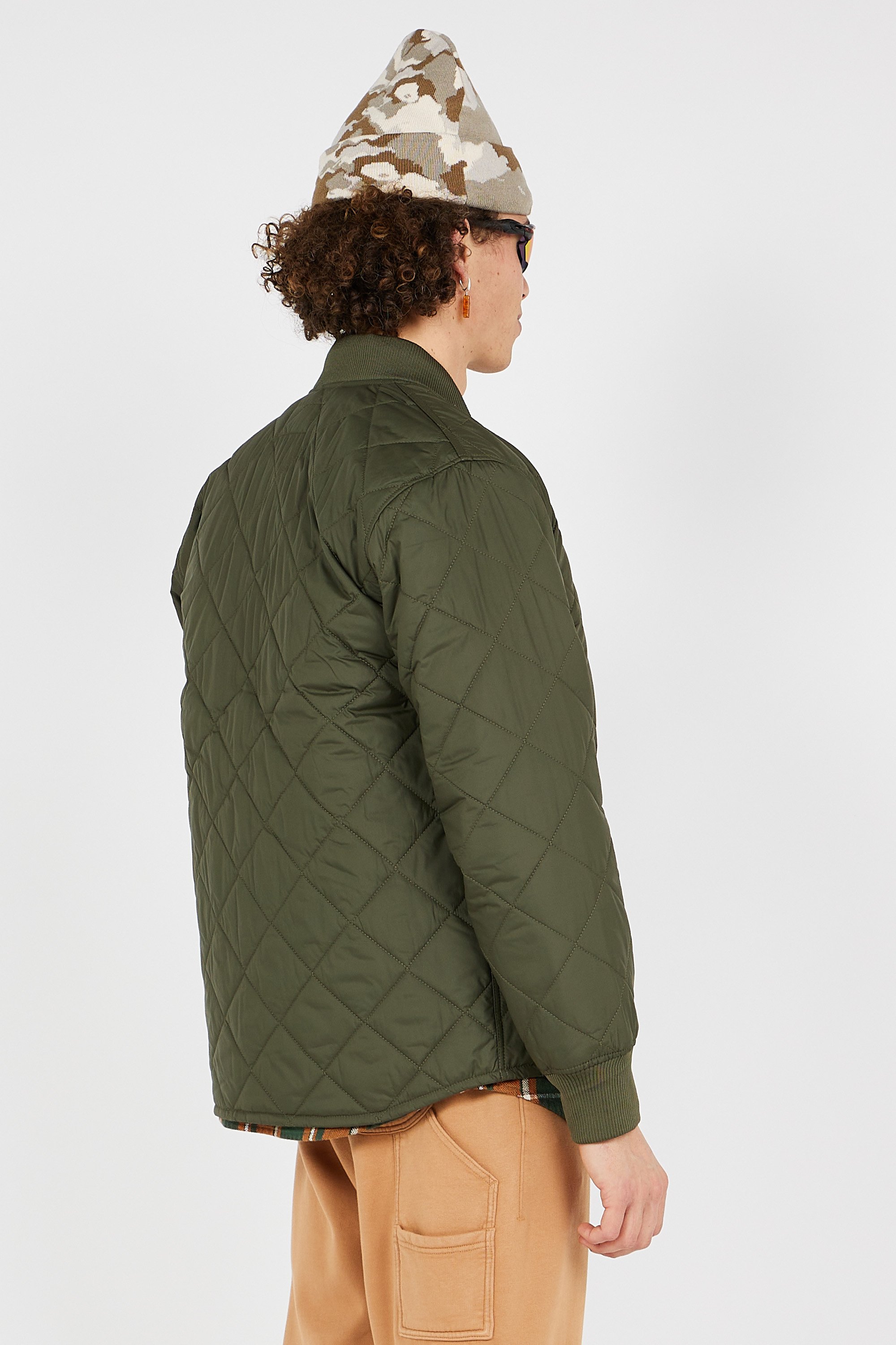 Bomber jacket | Khaki by CARHARTT WIP Bomber jacket Khaki