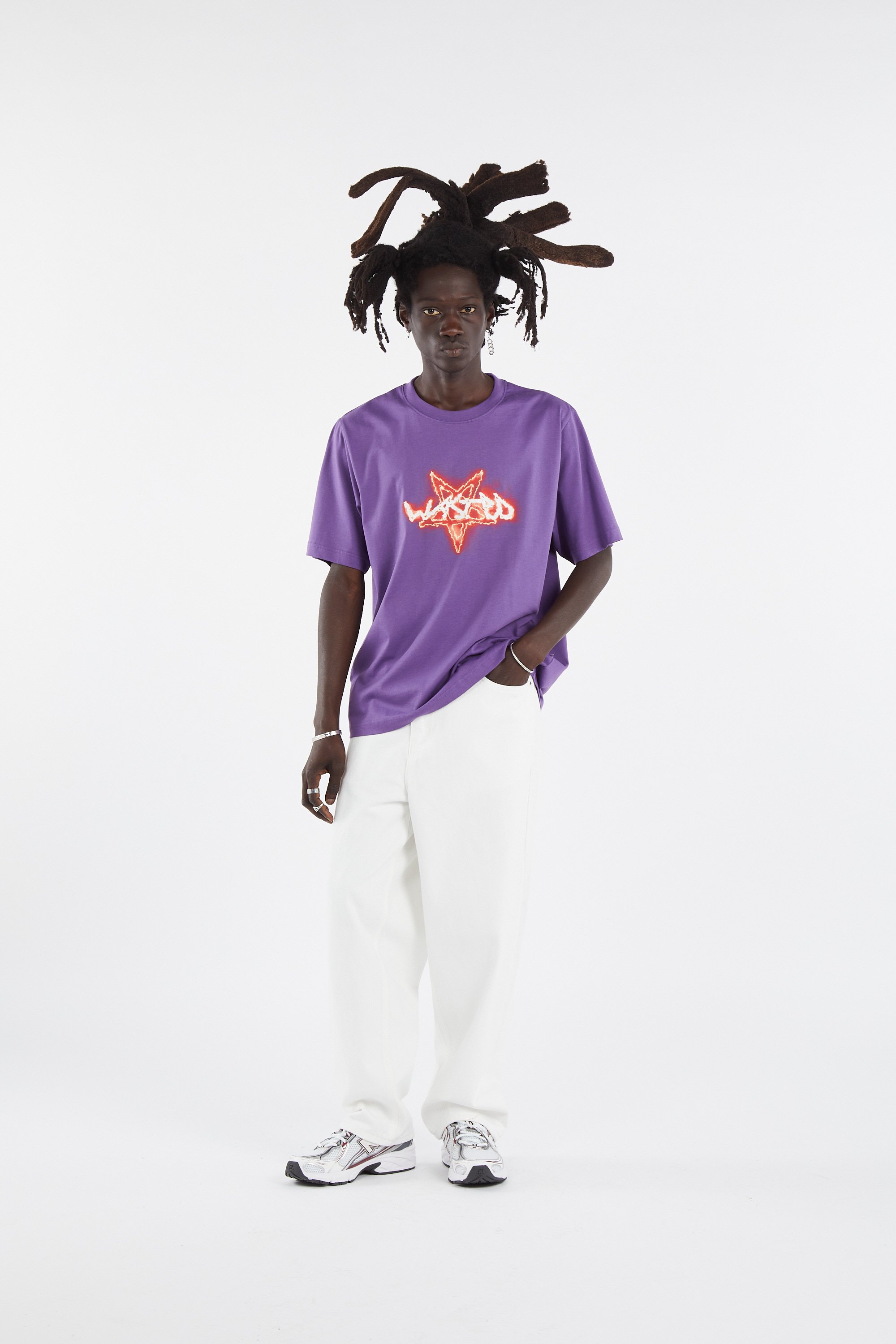 T-shirt | Violet by WASTED T-shirt Violet