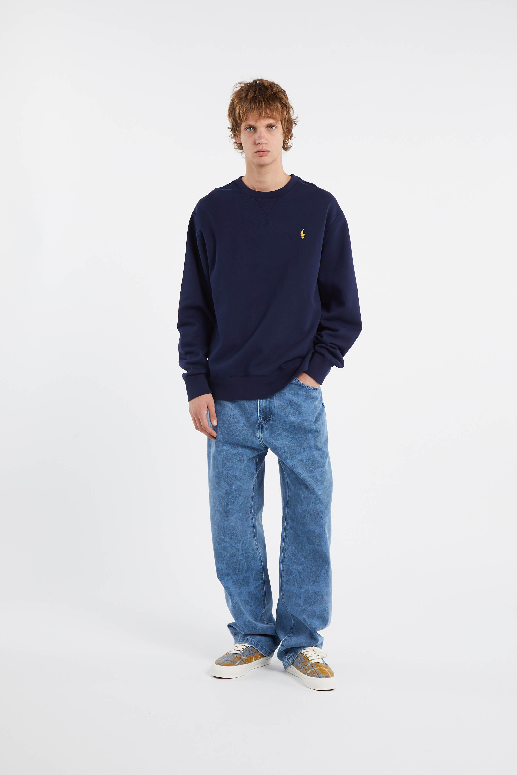Sweatshirt Bleu