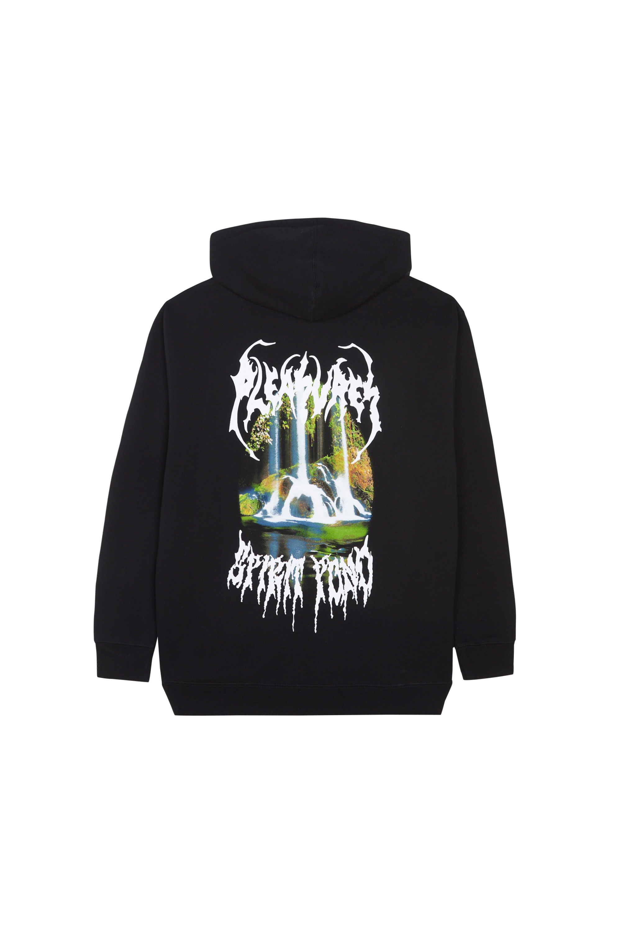 Zip-up hoodie Black