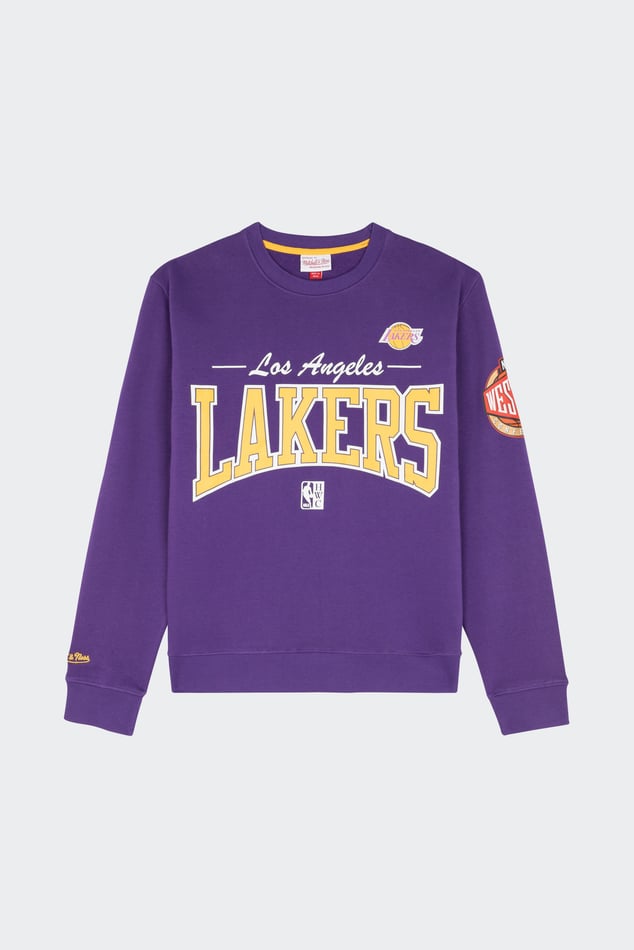 Mitchell and ness lakers sweatshirt shop