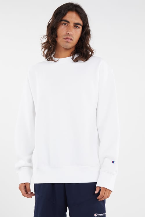 CHAMPION Sweatshirt Blanc