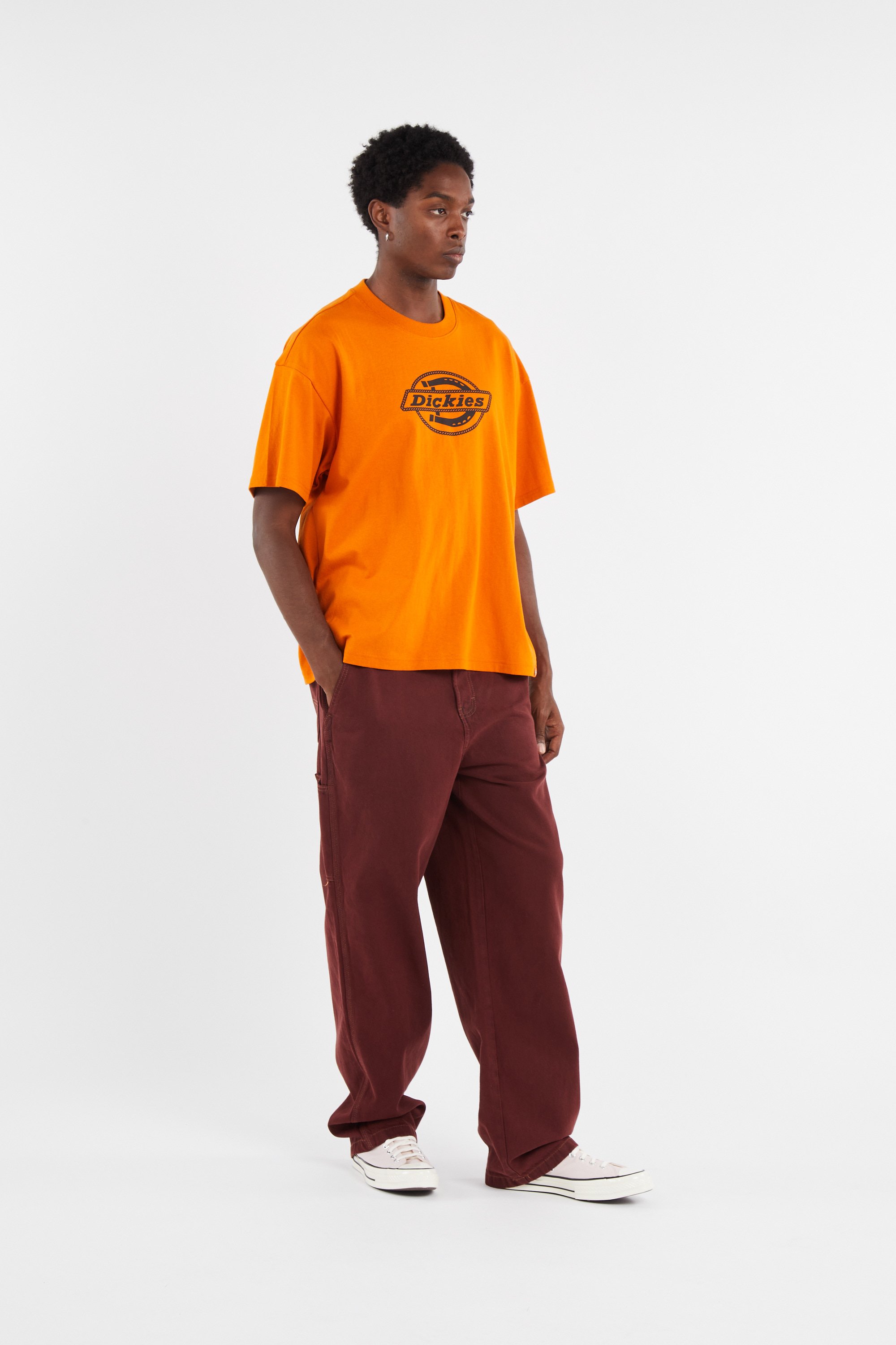 T-shirt DICKIES Orange