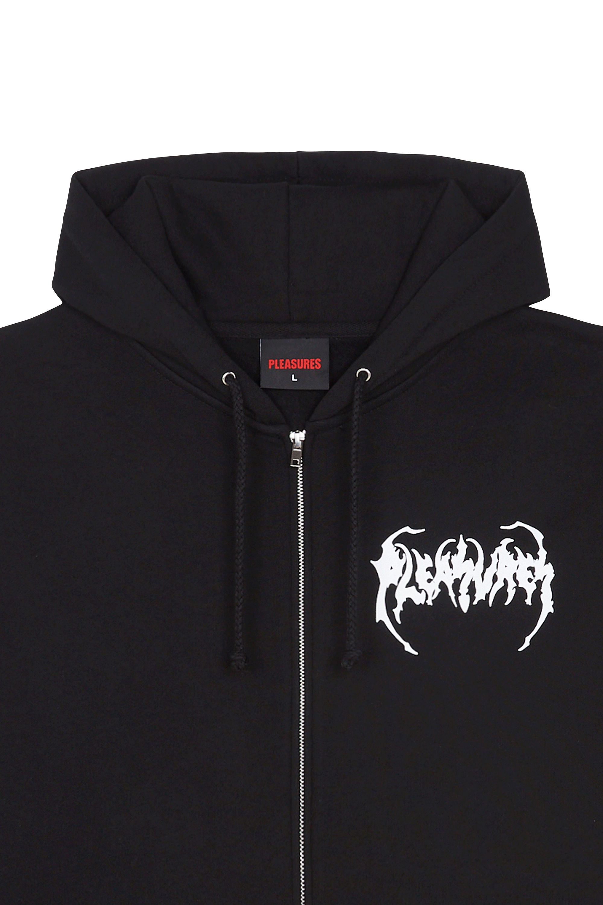 Zip-up hoodie Black