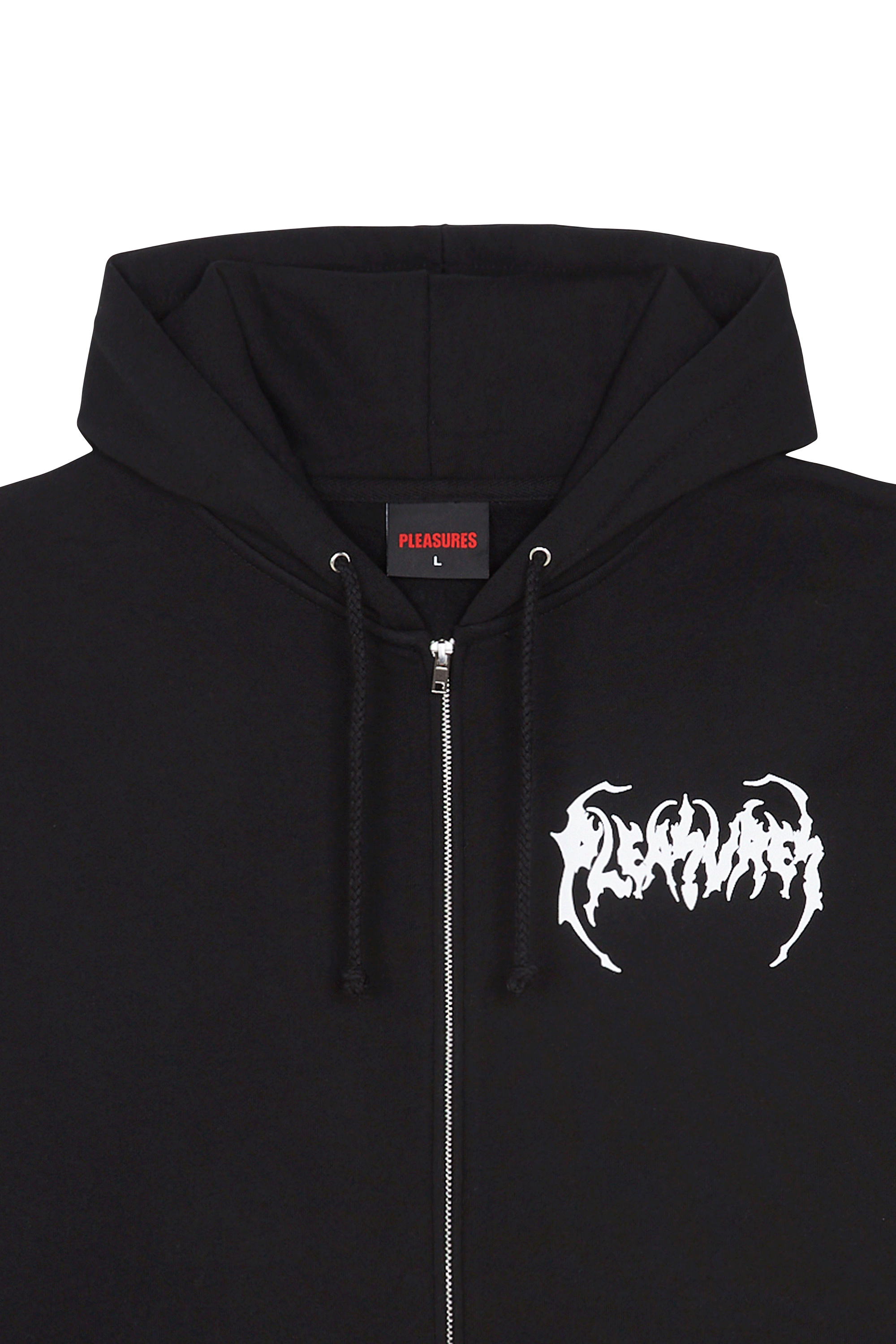 Zip-up hoodie Black