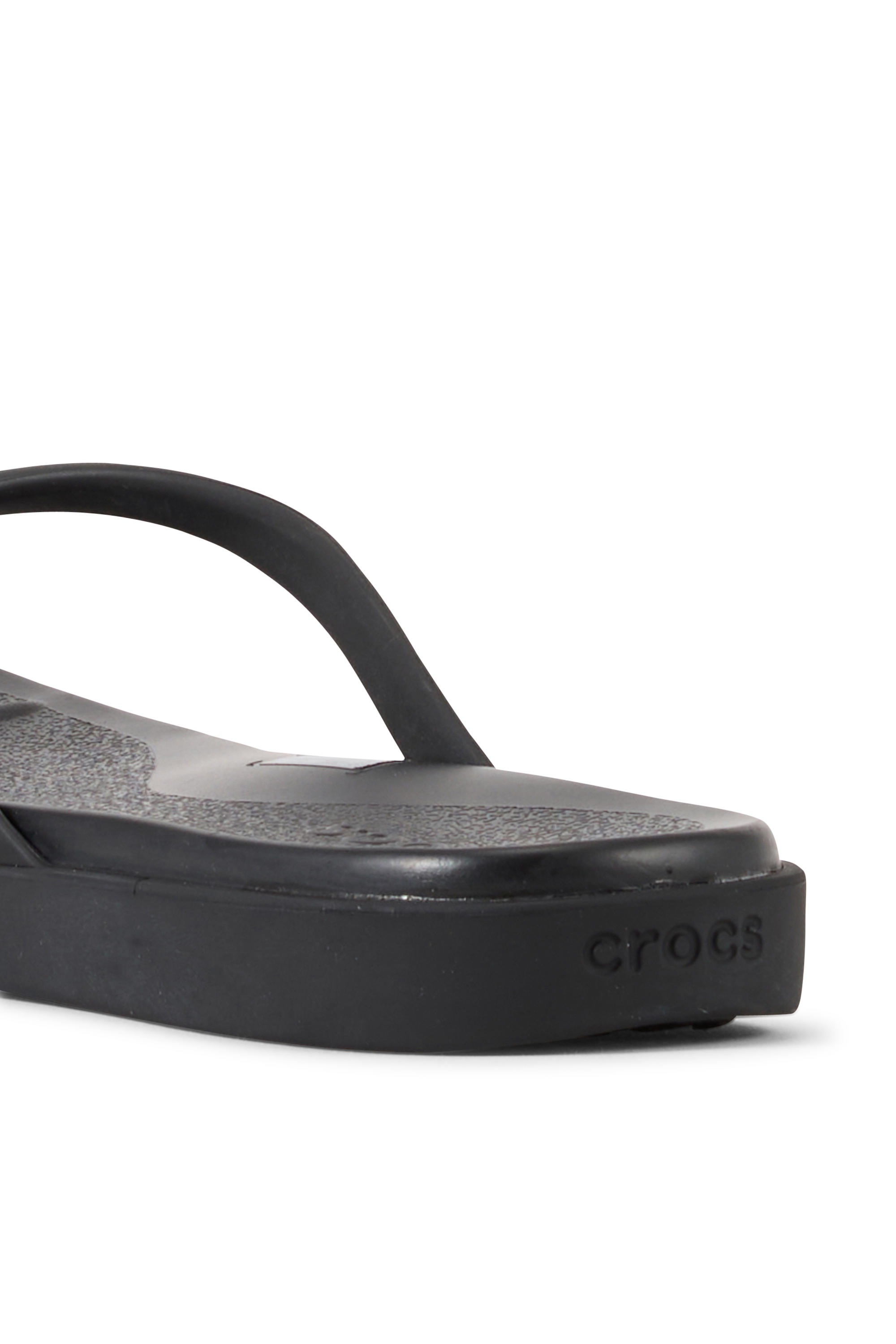 Tongs | Noir CROCS Femme