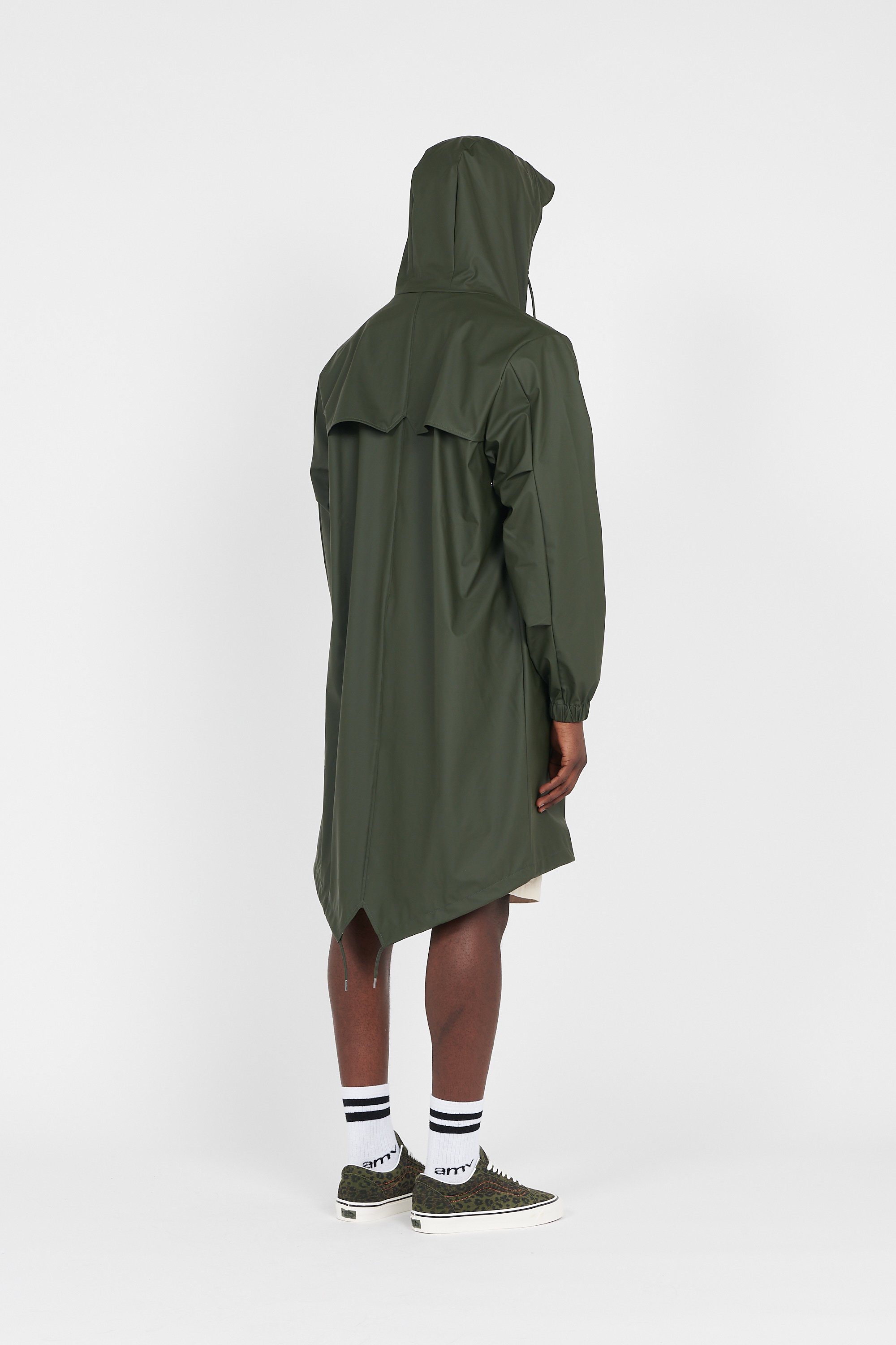 Imperméable à capuche | Vert RAINS Homme