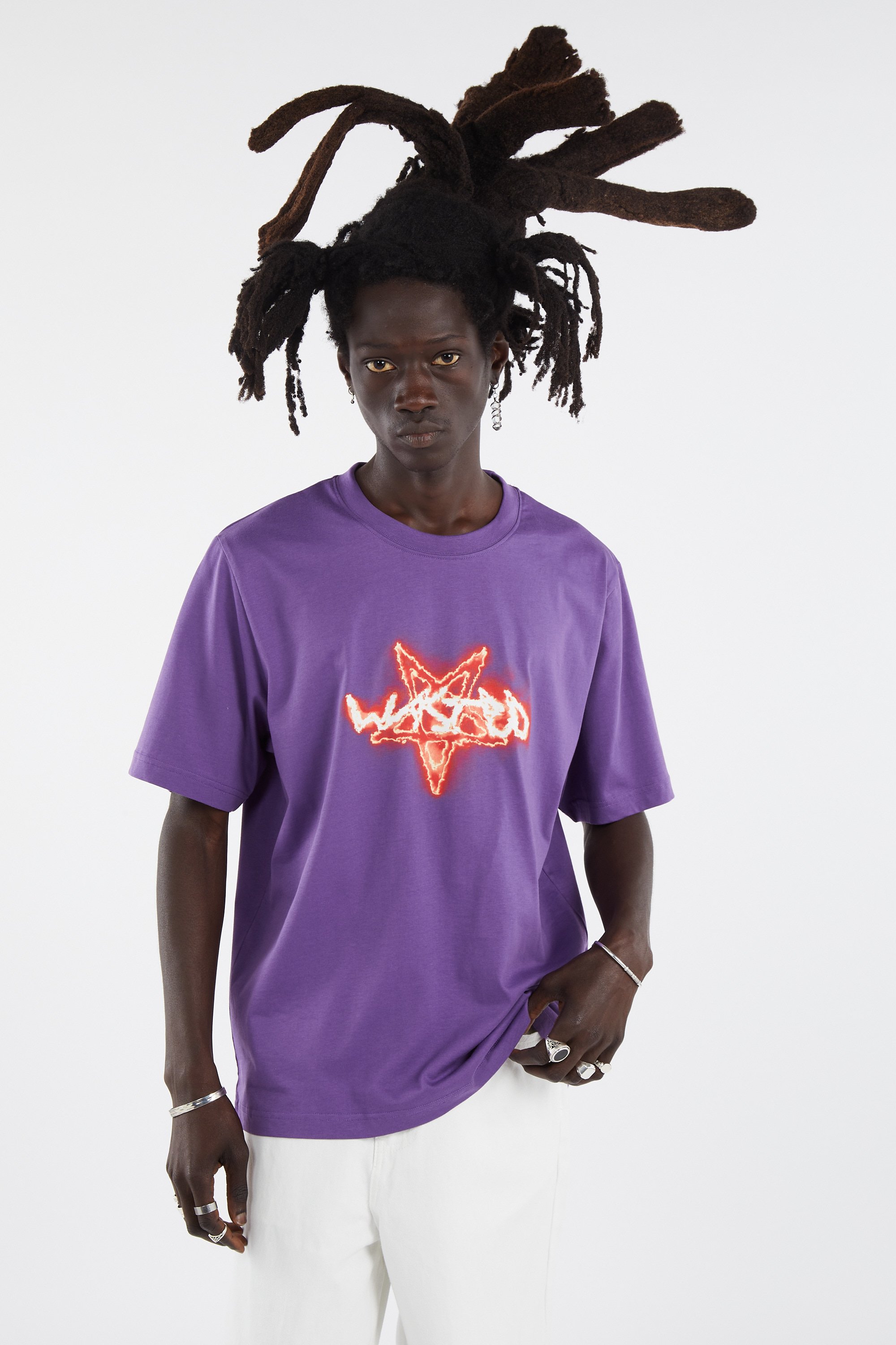 T-shirt | Violet by WASTED T-shirt Violet
